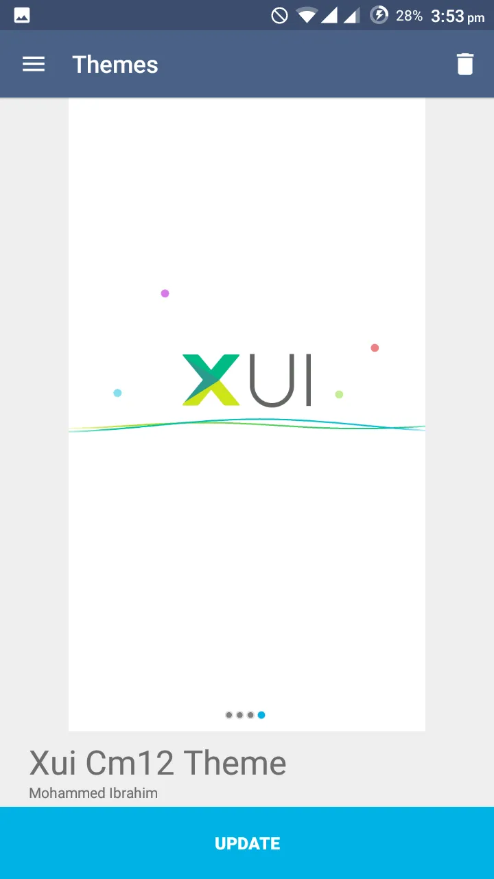 XUI CM12.x/CM13 Theme | Indus Appstore | Screenshot