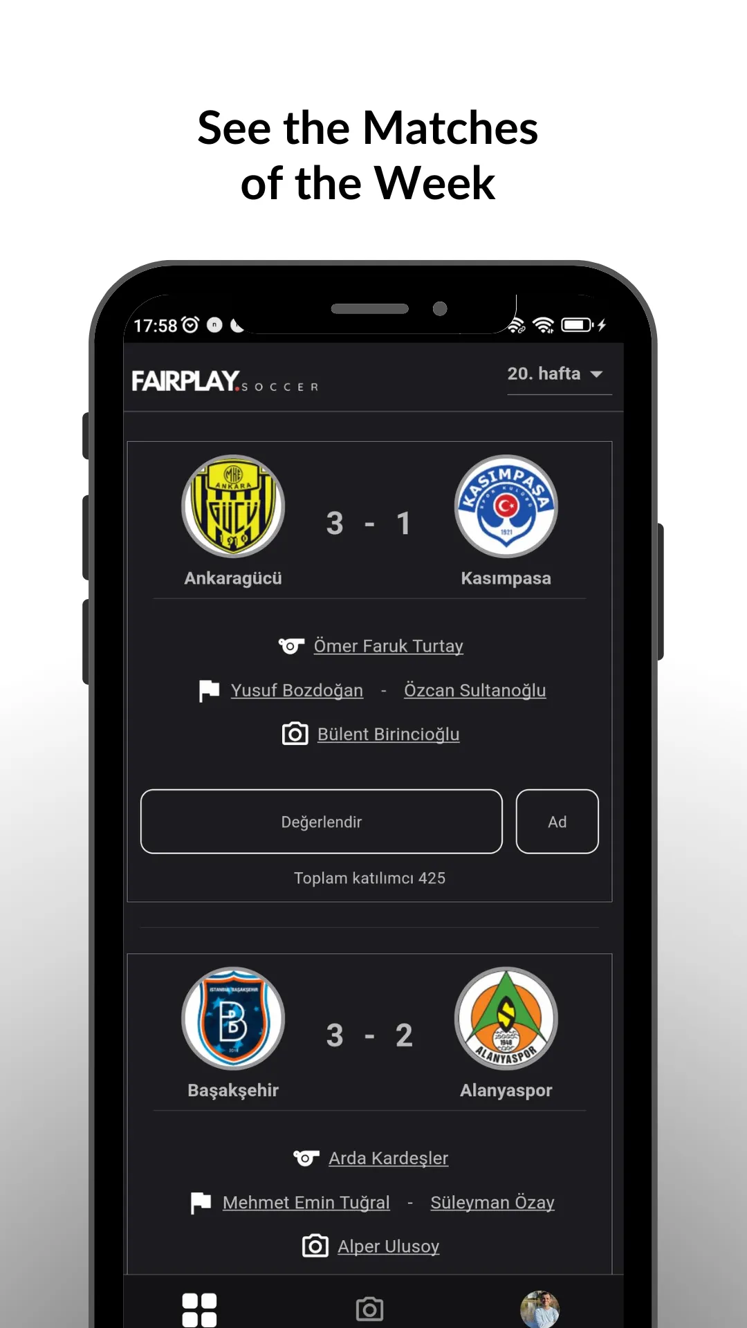 FairPlay - Rate Matches & Refs | Indus Appstore | Screenshot