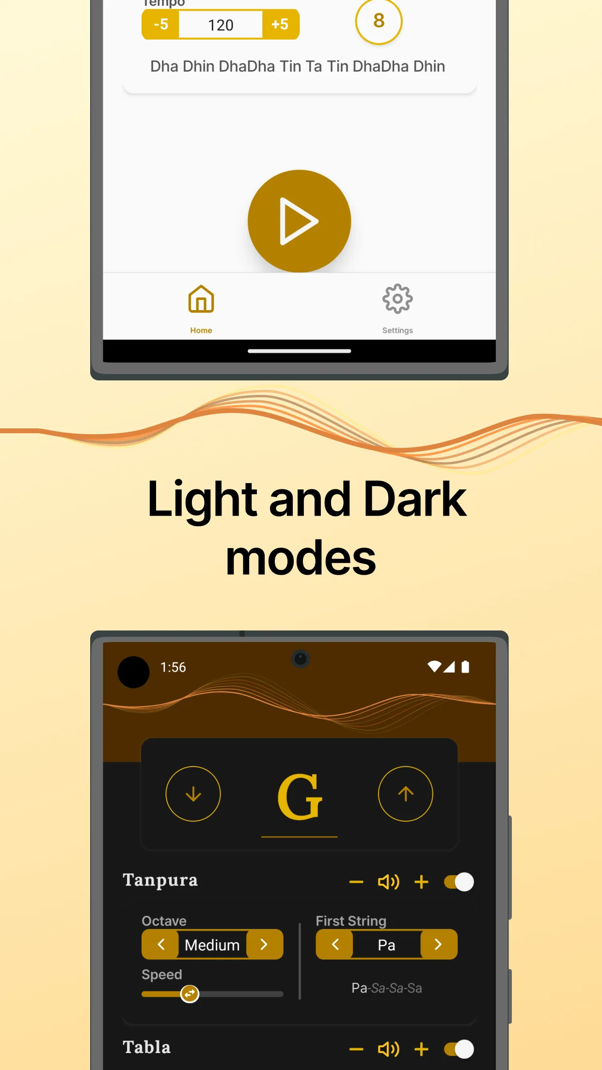 Bandish: Tanpura & Tabla Riyaz | Indus Appstore | Screenshot