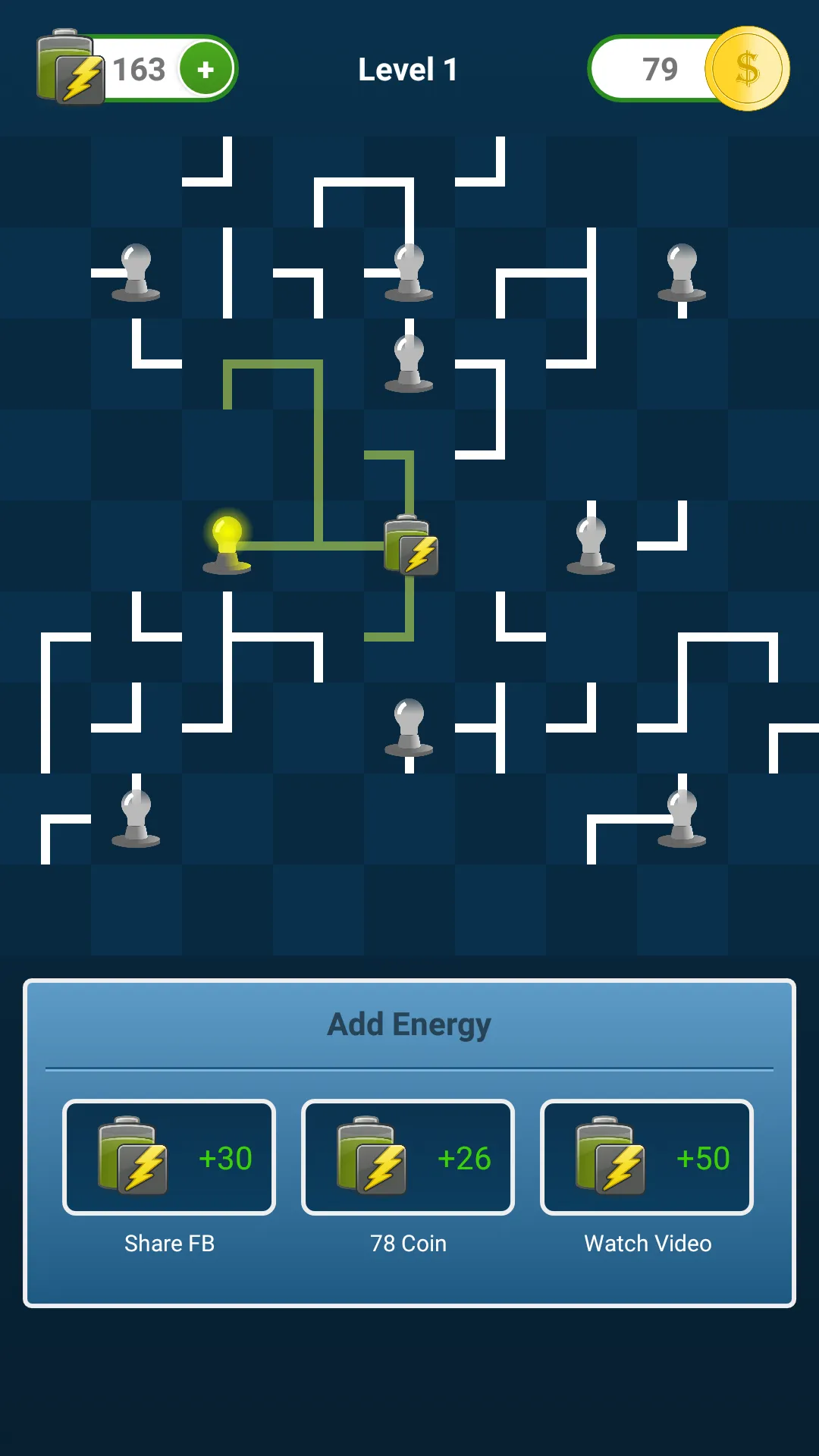 Electric Line Connect puzzle | Indus Appstore | Screenshot