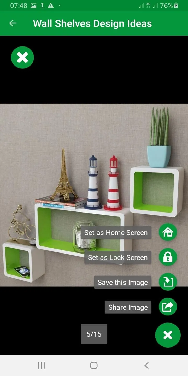 Wall Shelves Design Ideas | Indus Appstore | Screenshot