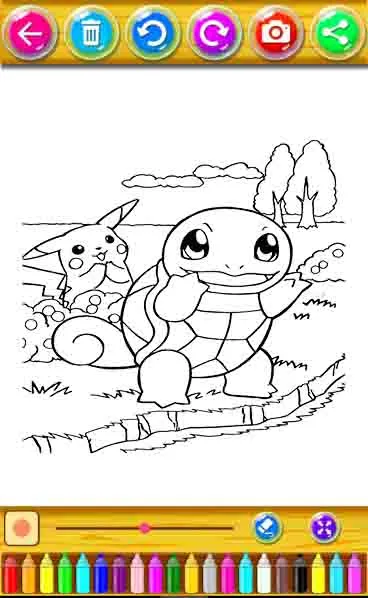 Coloring Pika Pika | Indus Appstore | Screenshot