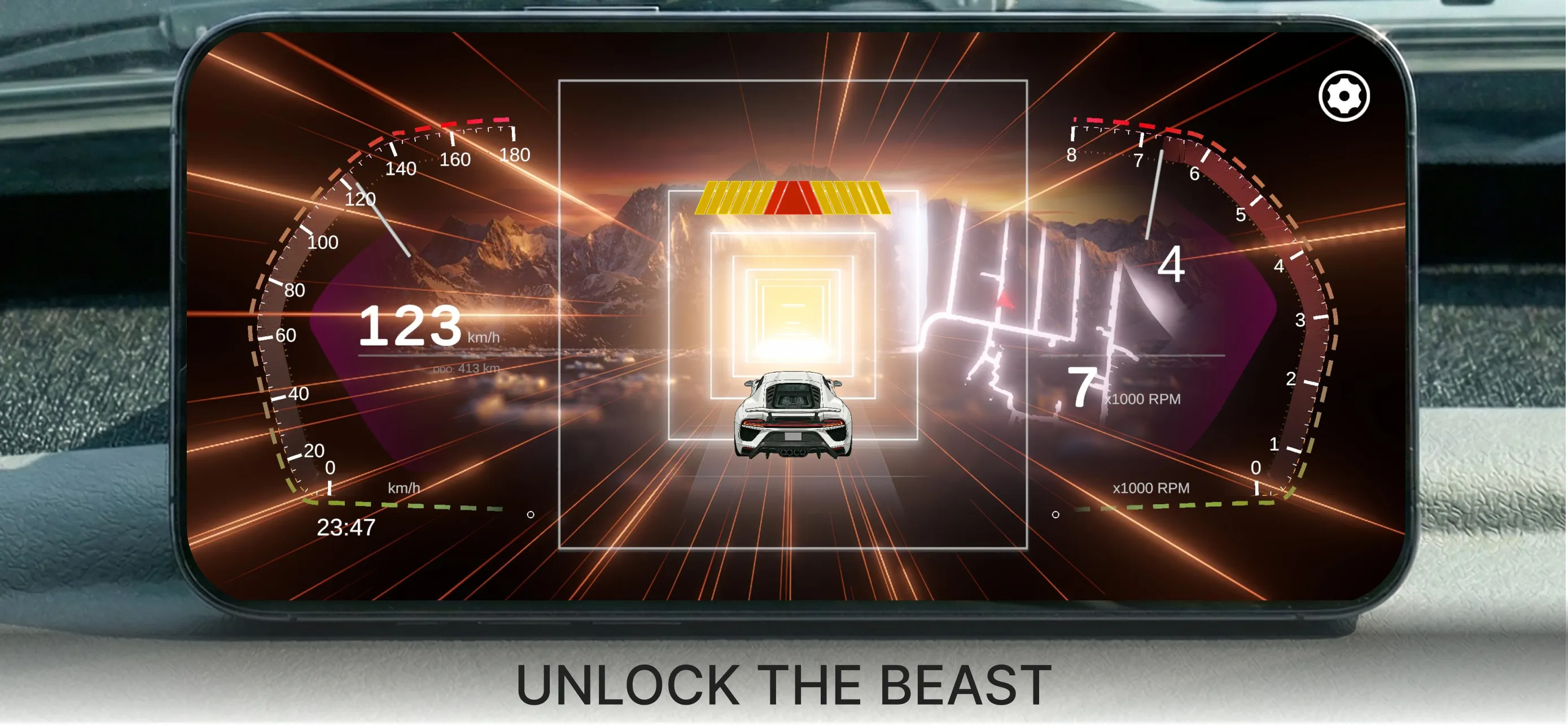 RevDashx GPS Engine Sounds | Indus Appstore | Screenshot