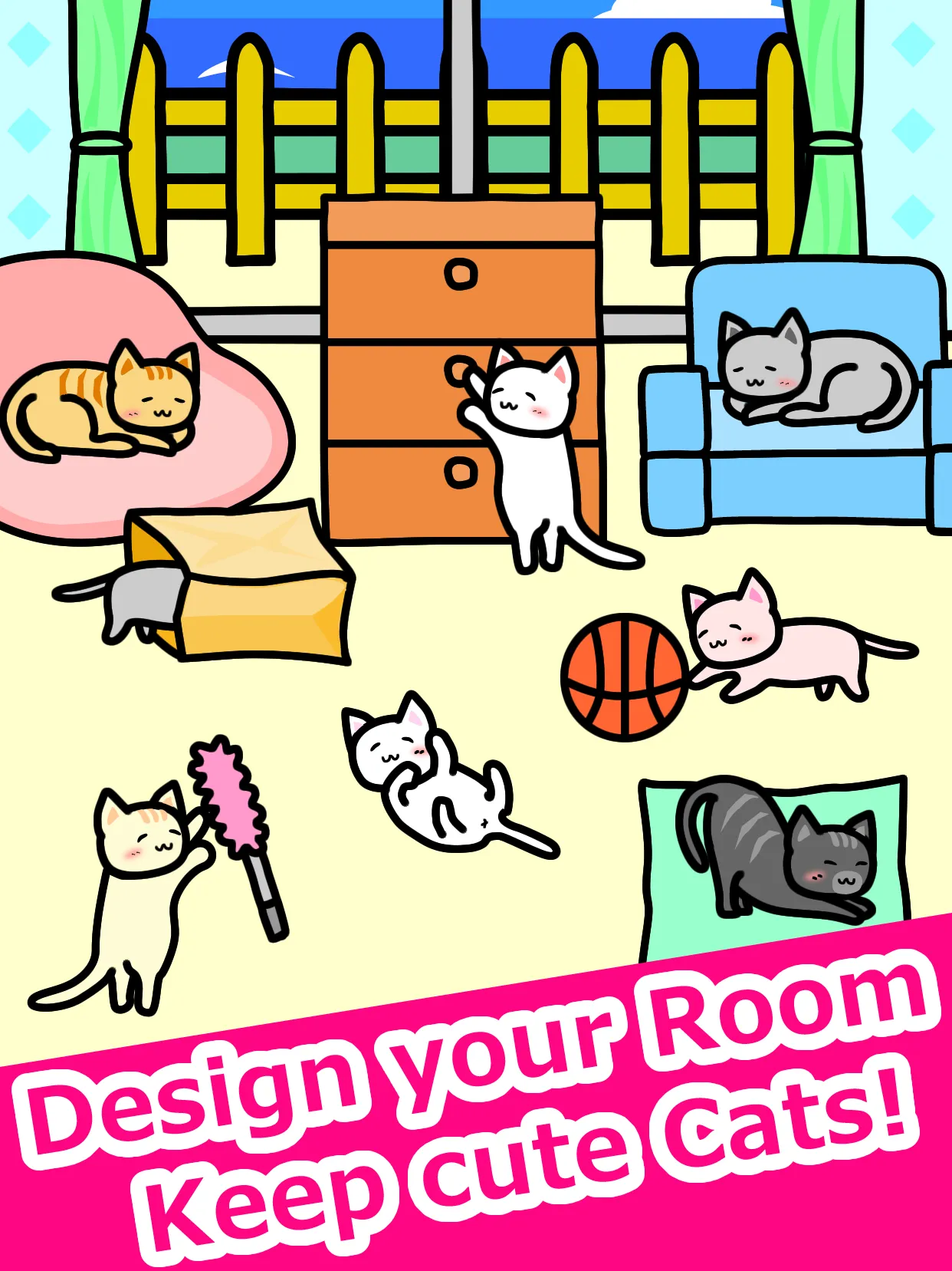 Life with Cats - relaxing game | Indus Appstore | Screenshot