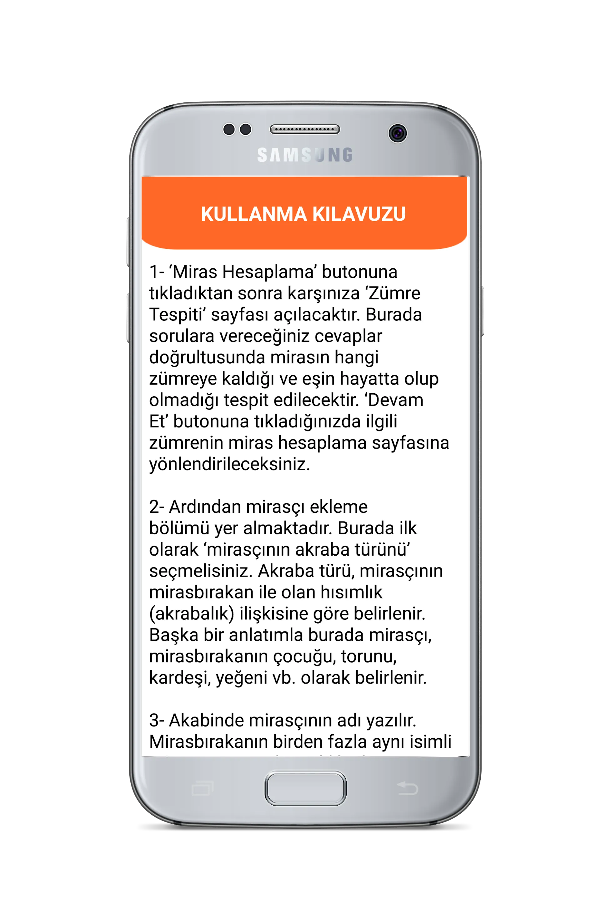 Miras Hesaplama | Indus Appstore | Screenshot