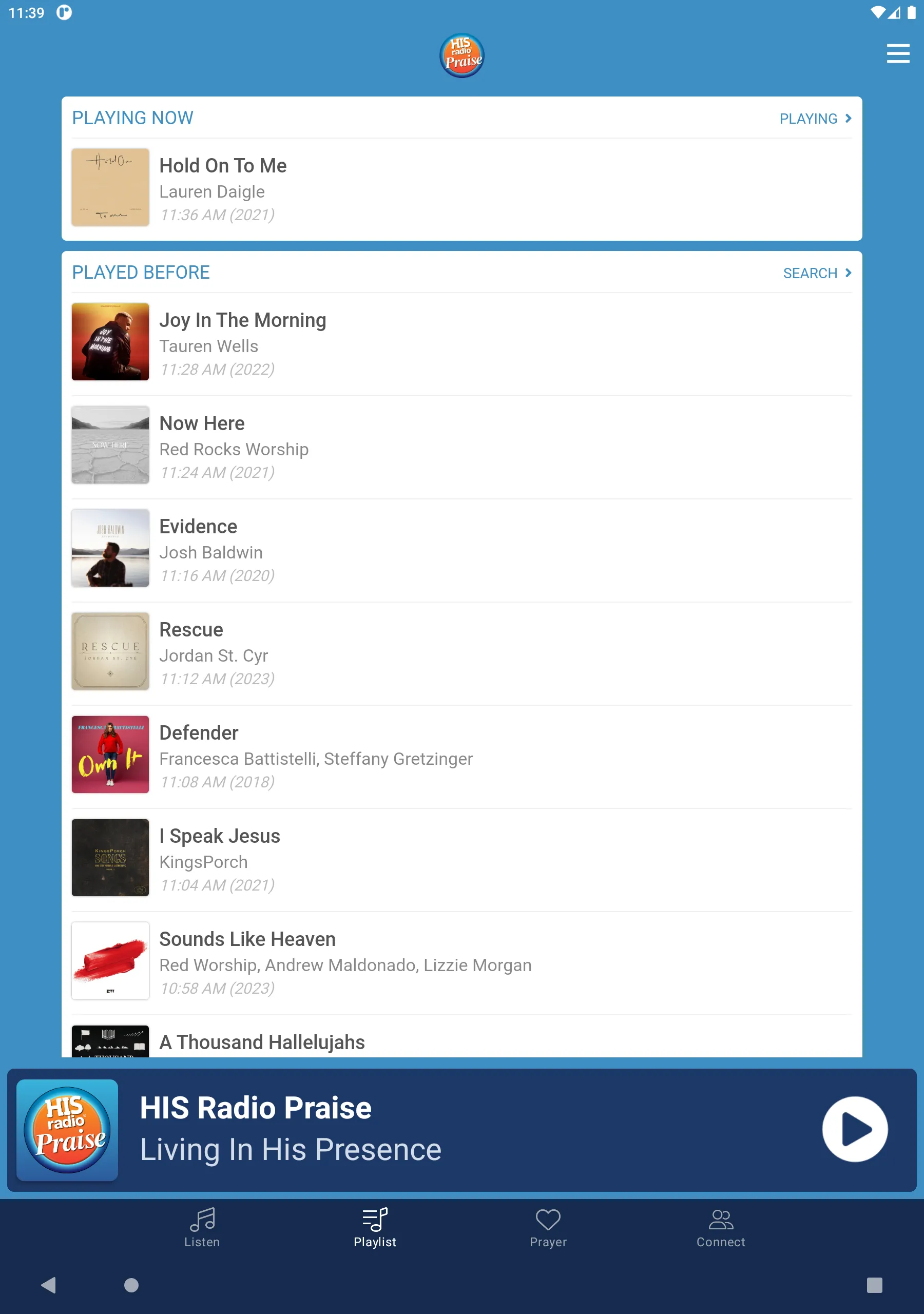 HIS Radio Praise | Indus Appstore | Screenshot