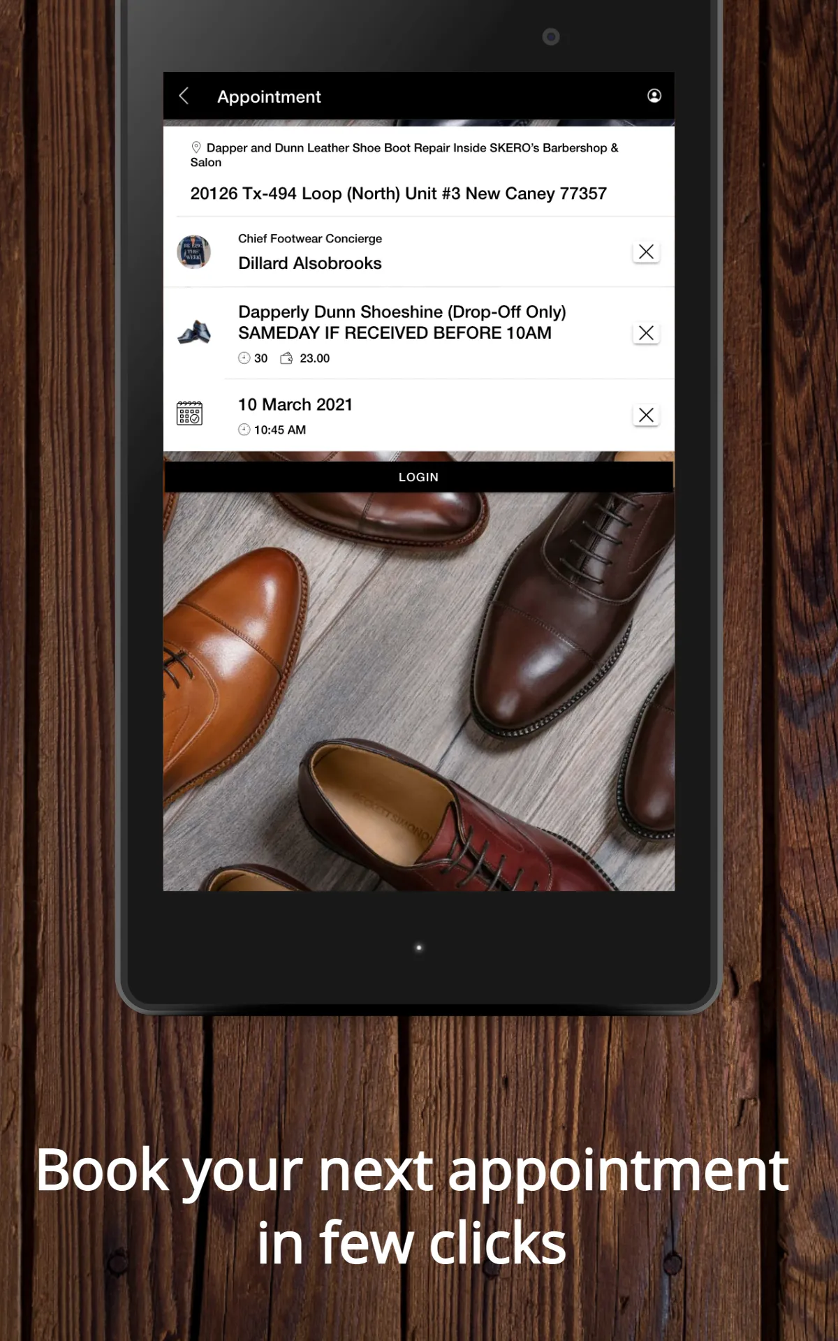 Dapper & Dunn Shoe Boot Repair | Indus Appstore | Screenshot