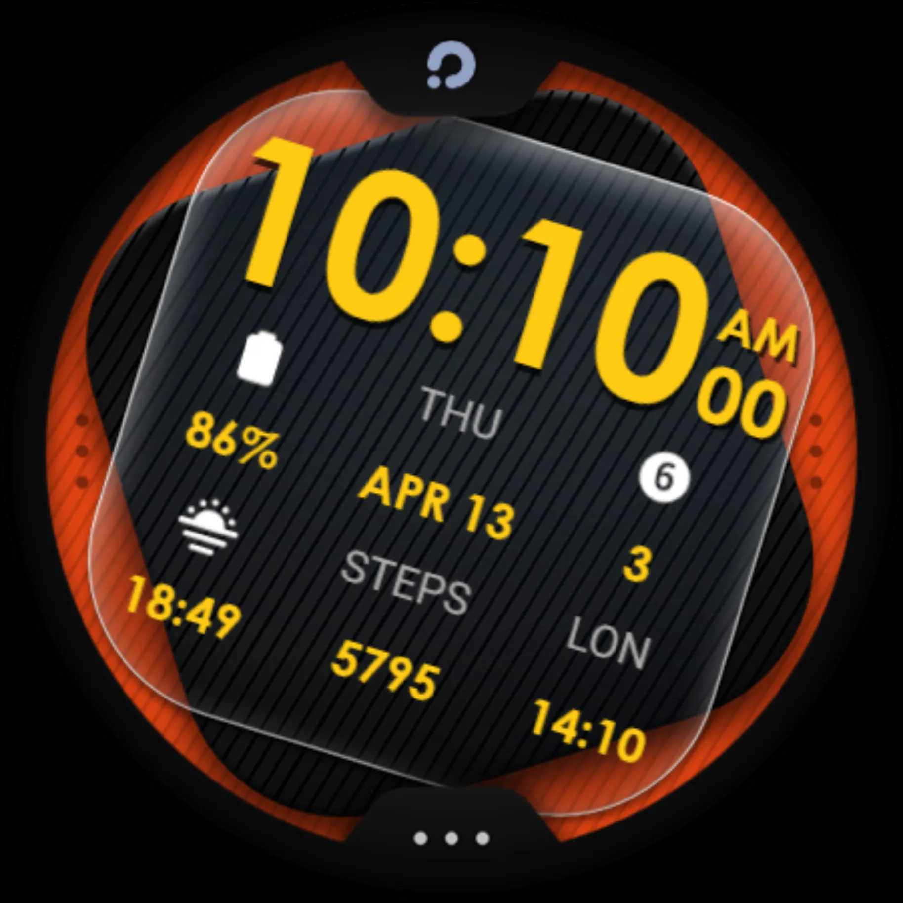 ACTIVE 42 Wear OS Watch Face | Indus Appstore | Screenshot