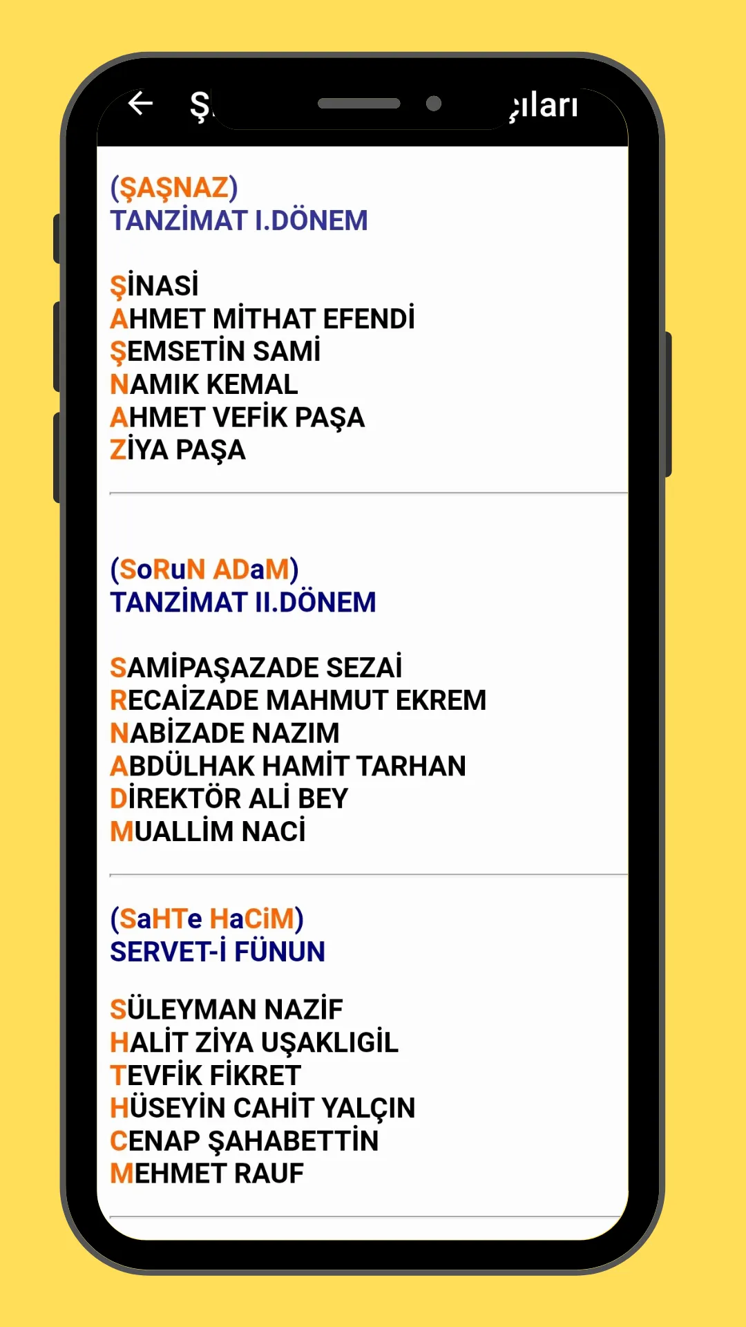 Şifreli TYT-AYT Cep Notları | Indus Appstore | Screenshot