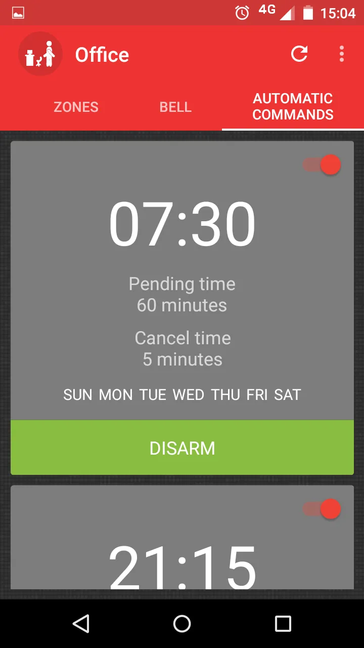 Alarm Control | Indus Appstore | Screenshot