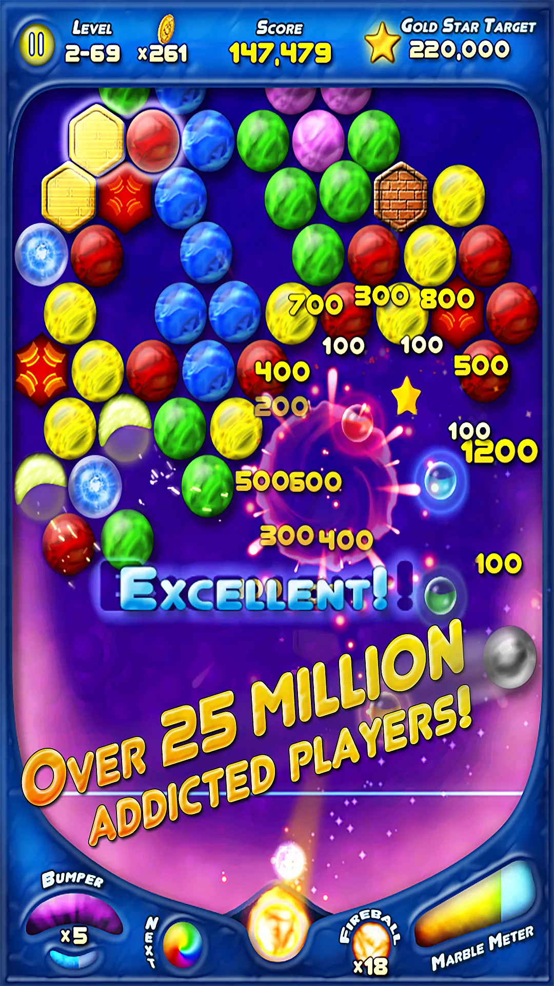 Bubble Bust! HD Bubble Shooter | Indus Appstore | Screenshot