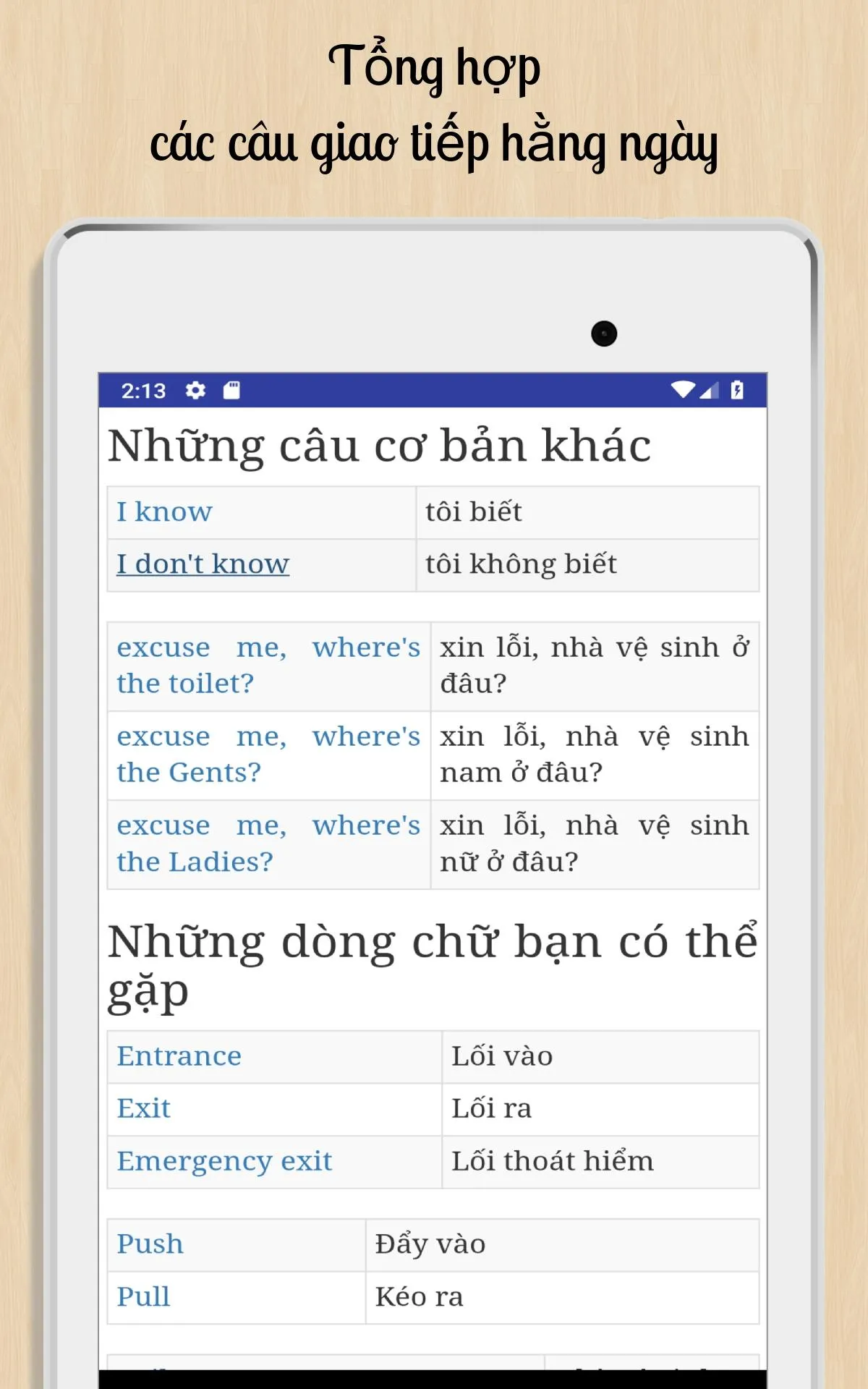 Tiếng Anh giao tiếp hàng ngày | Indus Appstore | Screenshot