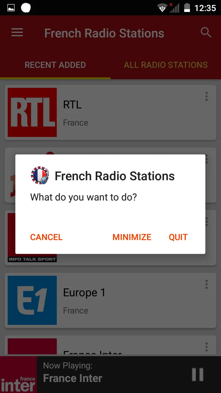 France Radio Stations | Indus Appstore | Screenshot