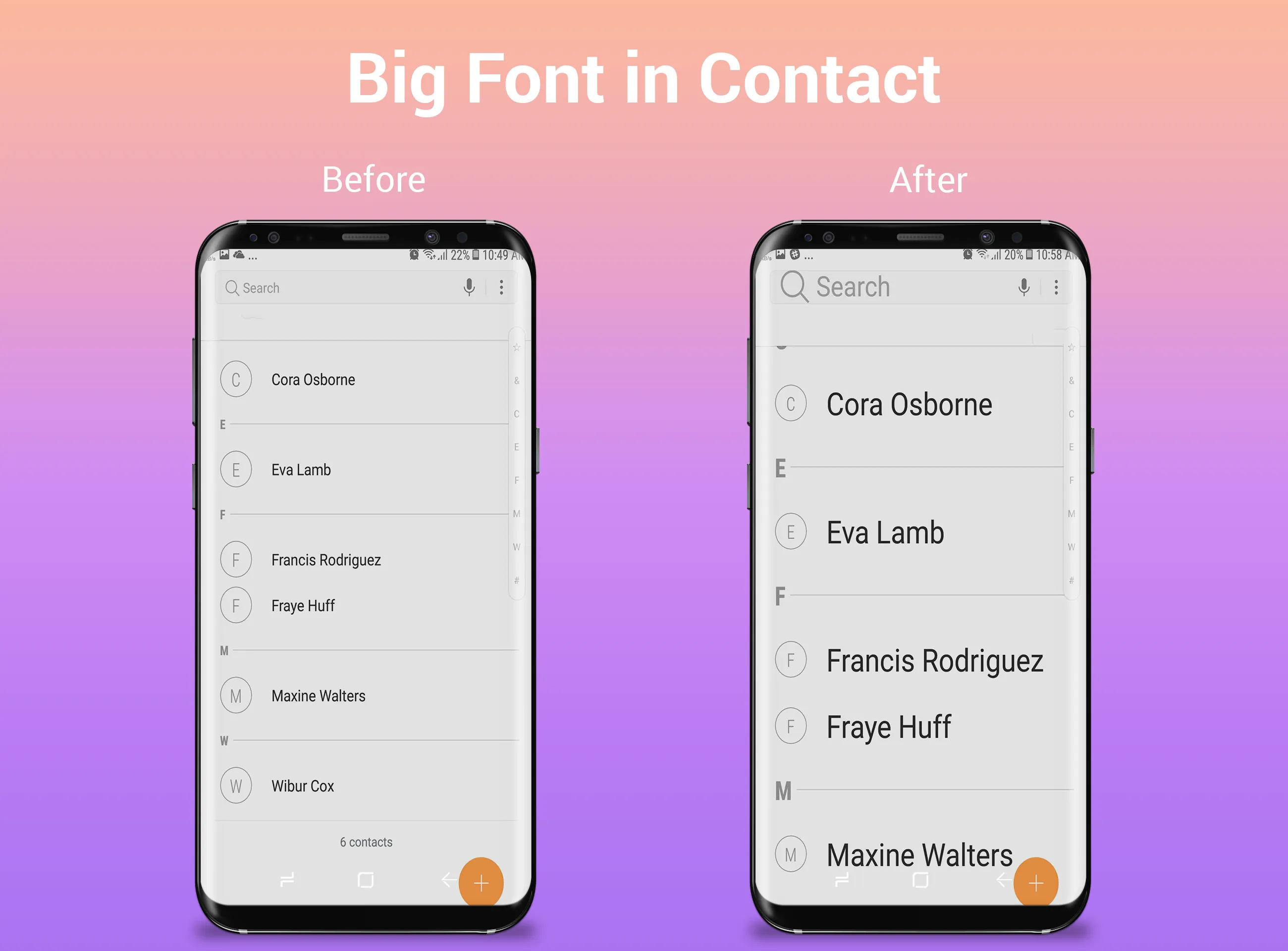 Big Font: Enlarge font | Indus Appstore | Screenshot