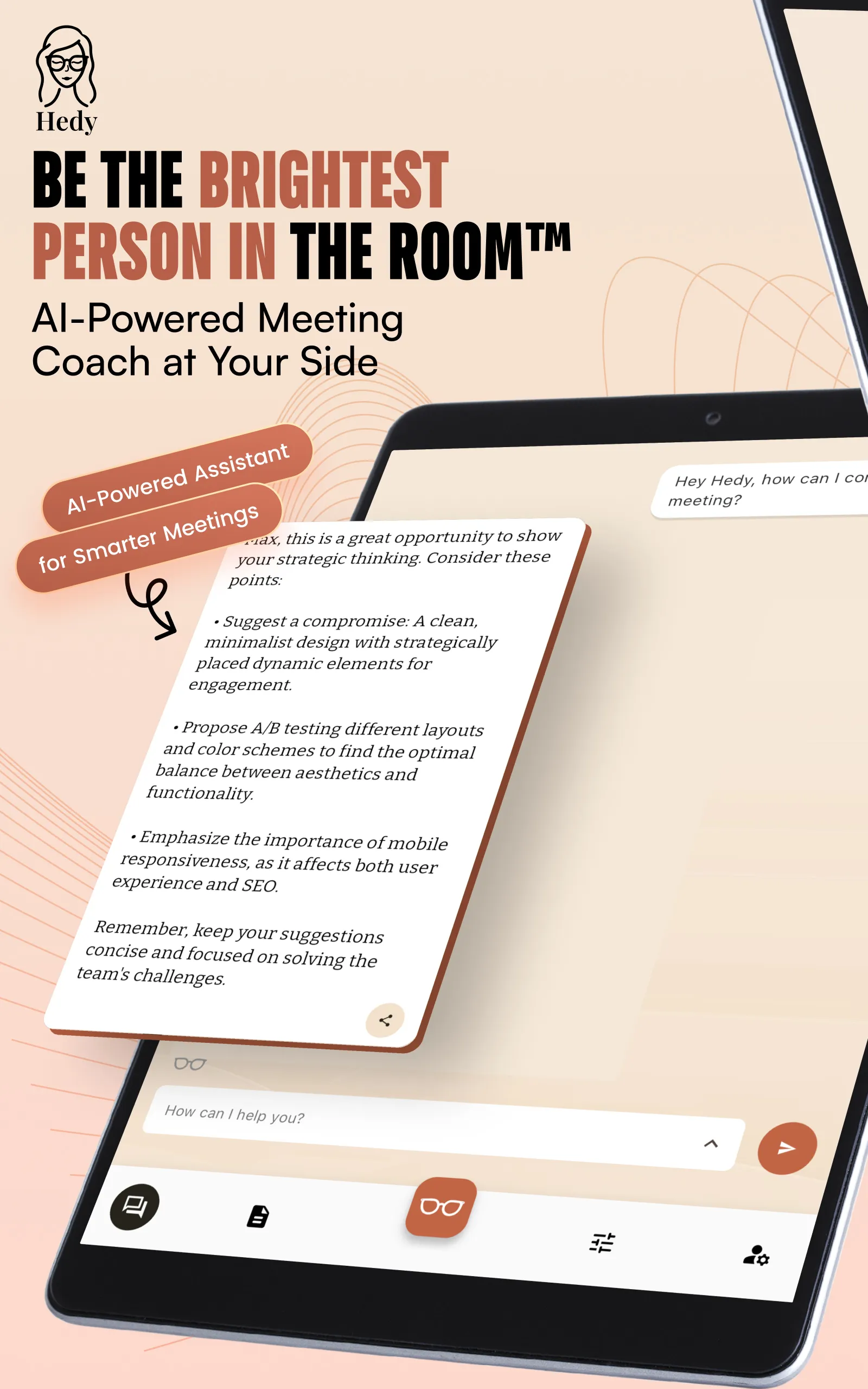 Hedy AI Meeting Coach | Indus Appstore | Screenshot