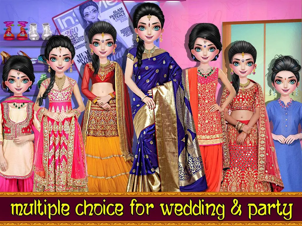 Indian Makeup and Dressup Game | Indus Appstore | Screenshot