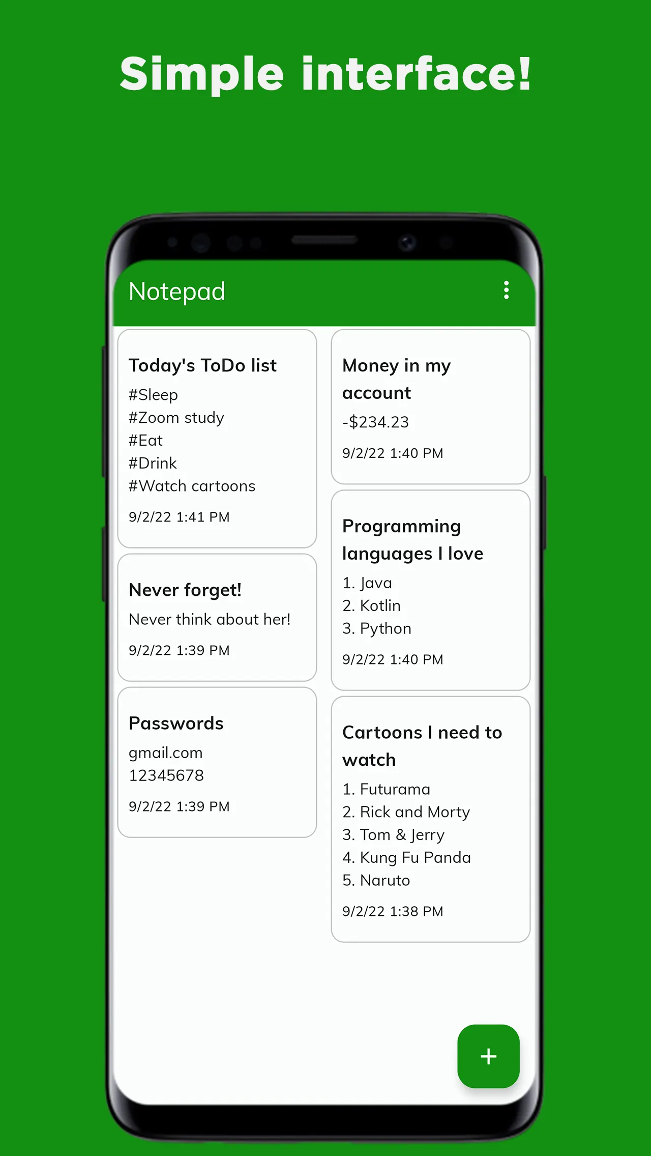 Notepad: Light, Simple, Fast | Indus Appstore | Screenshot