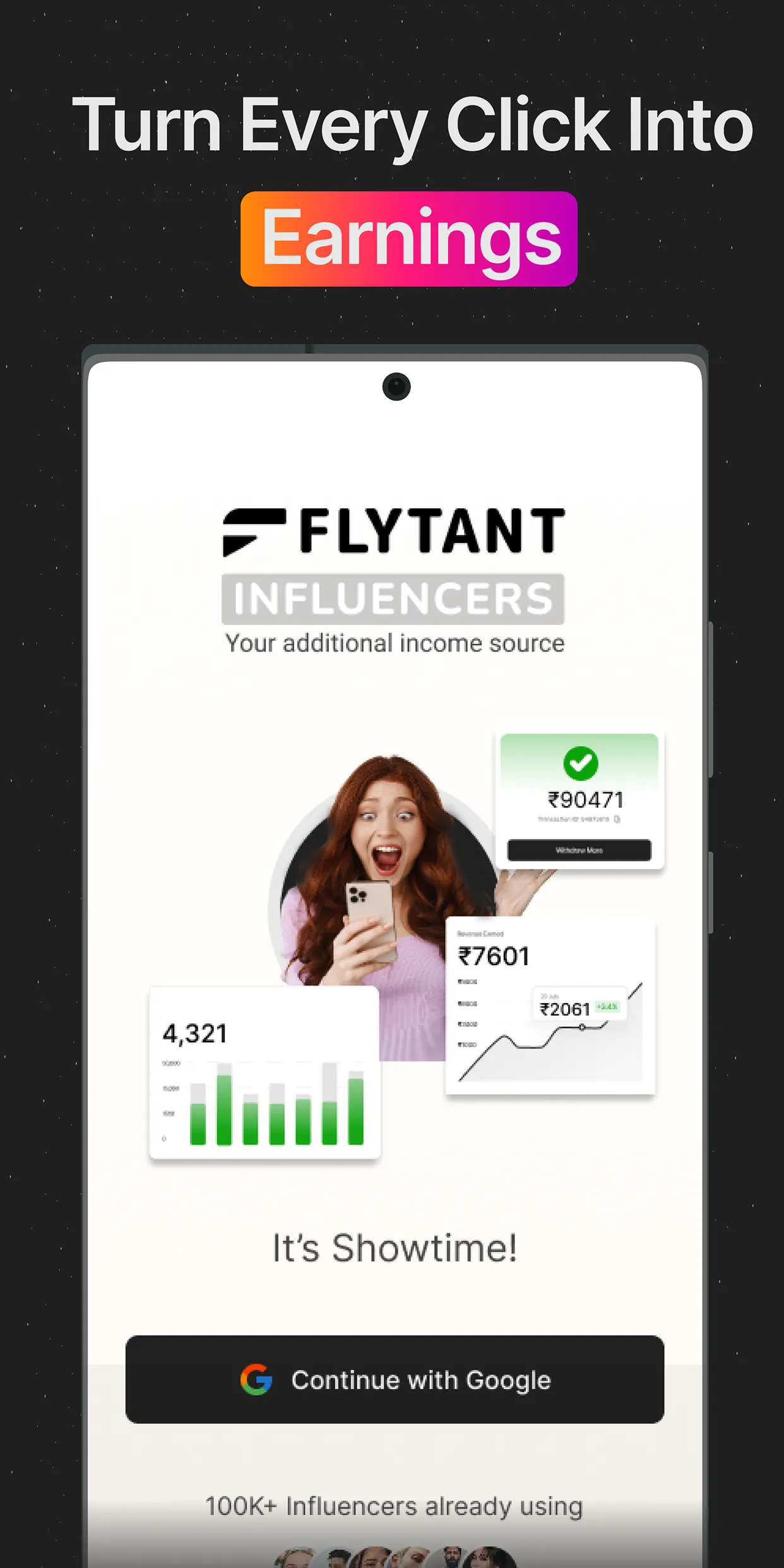 Flytant Influencers | Indus Appstore | Screenshot