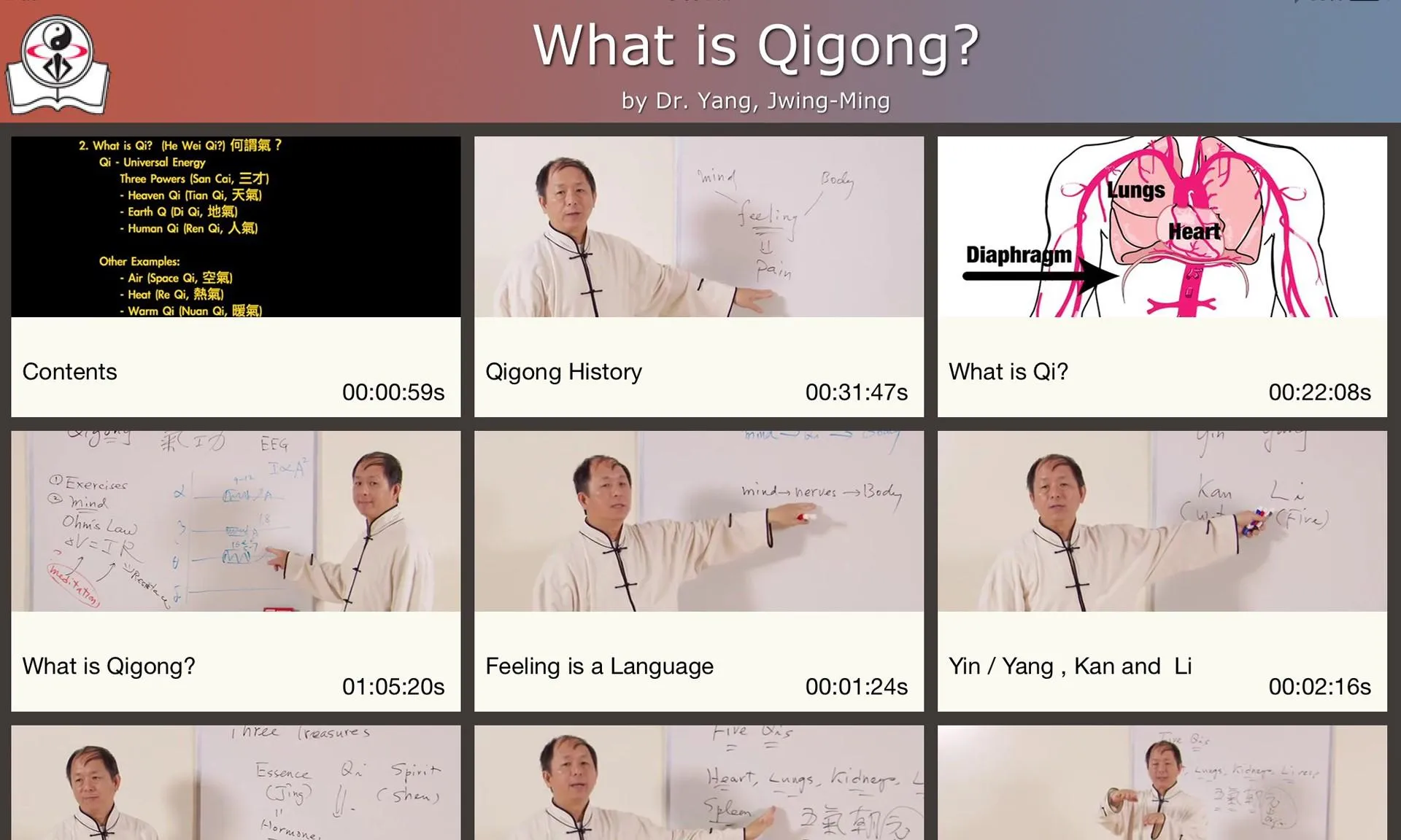 Understanding Qigong Dr. Yang | Indus Appstore | Screenshot