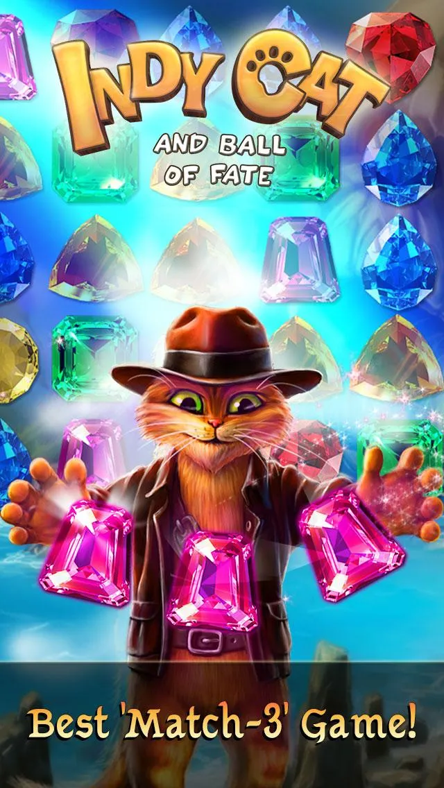 Indy Cat: Match 3 Adventure | Indus Appstore | Screenshot