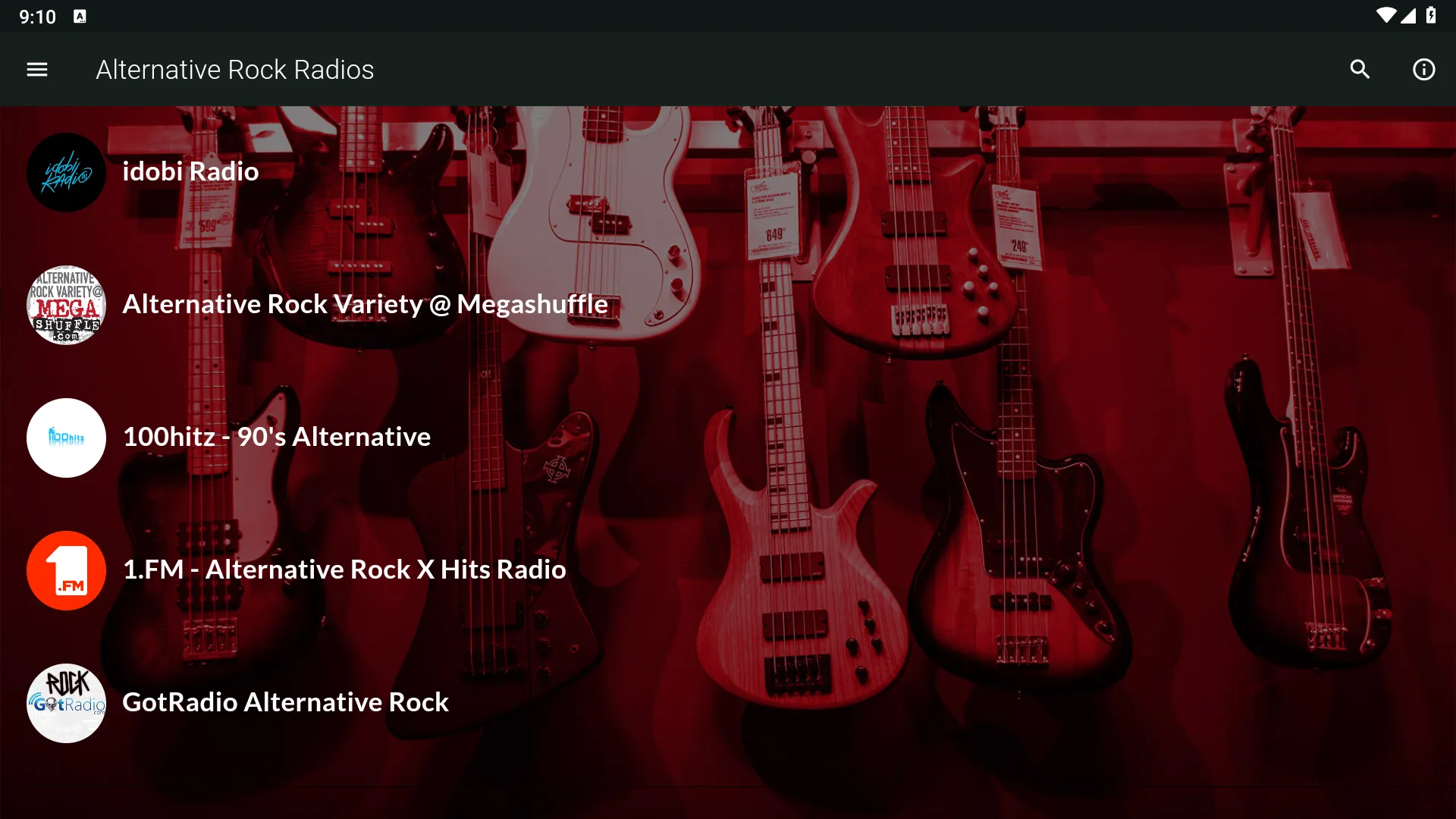 Alternative Rock Radio | Indus Appstore | Screenshot