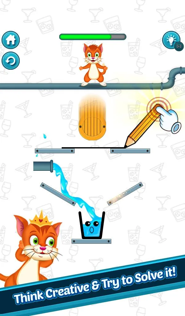 Happy Cat - Fill the Glass | Indus Appstore | Screenshot