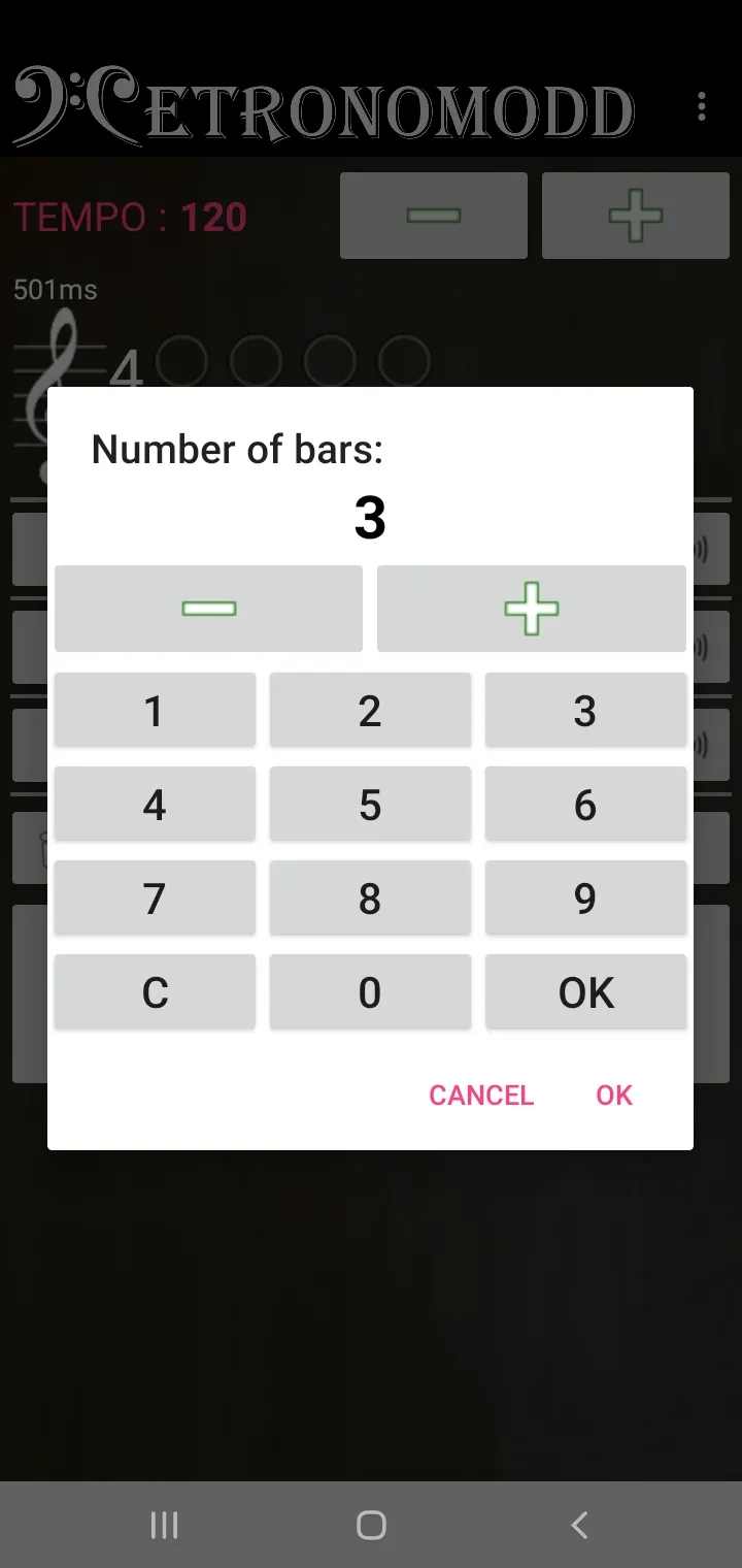 Programmable metronome | Indus Appstore | Screenshot