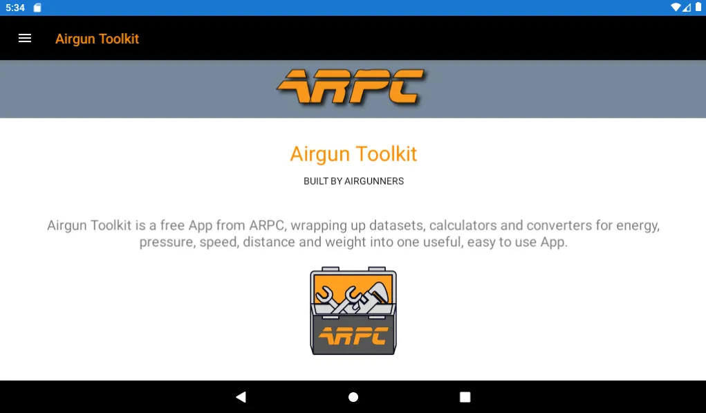 ARPC Airgun Toolkit | Indus Appstore | Screenshot