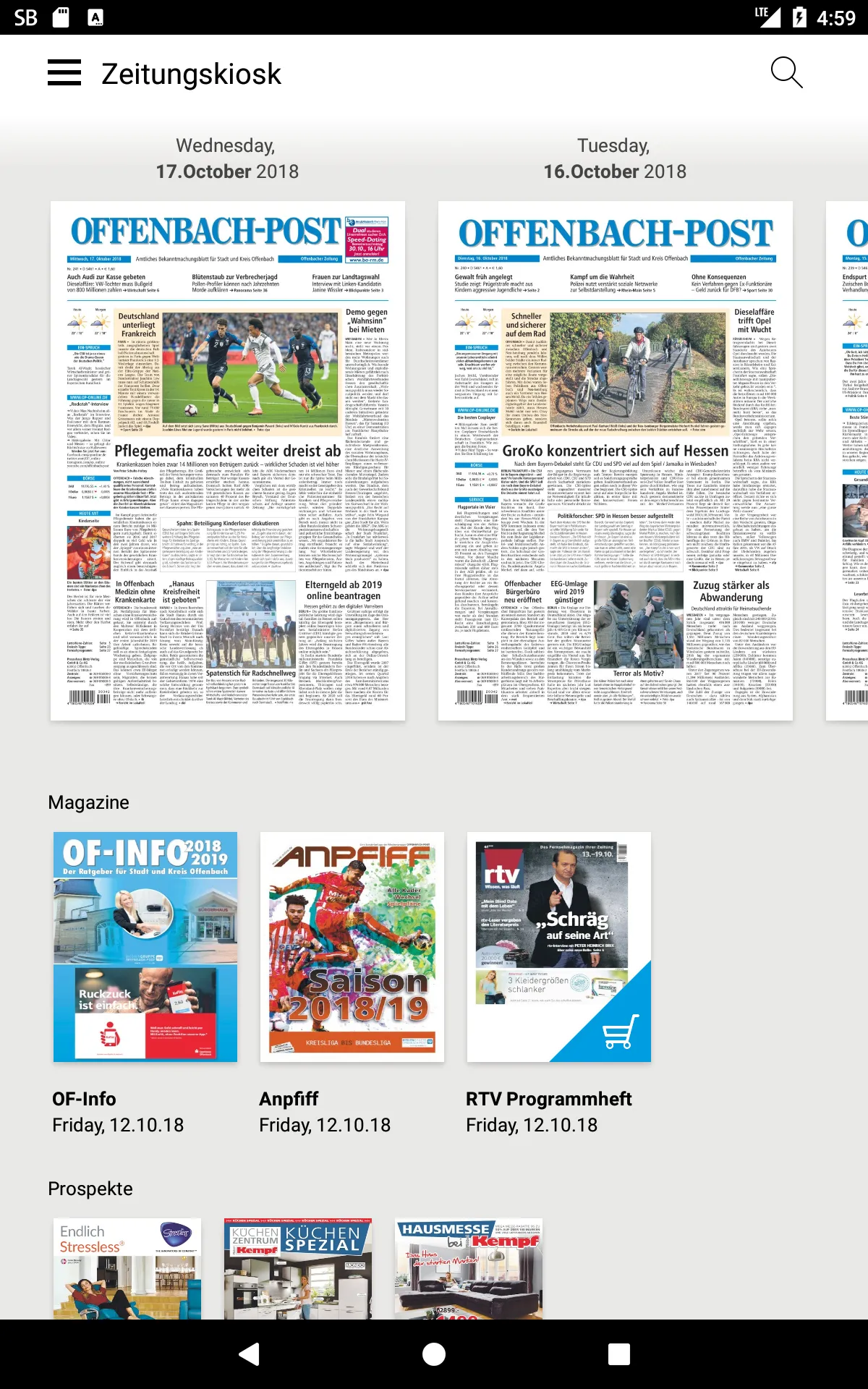 Offenbach-Post E-Paper | Indus Appstore | Screenshot