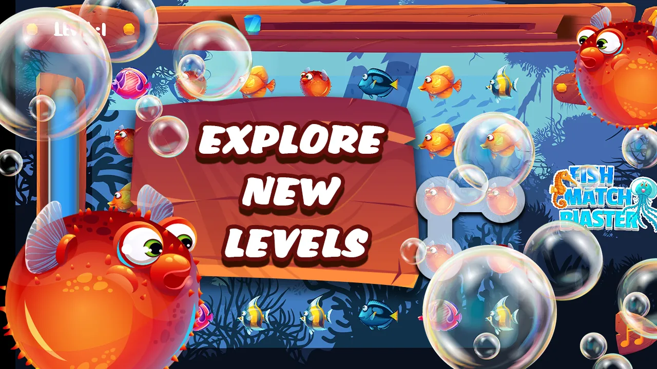 Fish Match Blaster Blast 3 | Indus Appstore | Screenshot