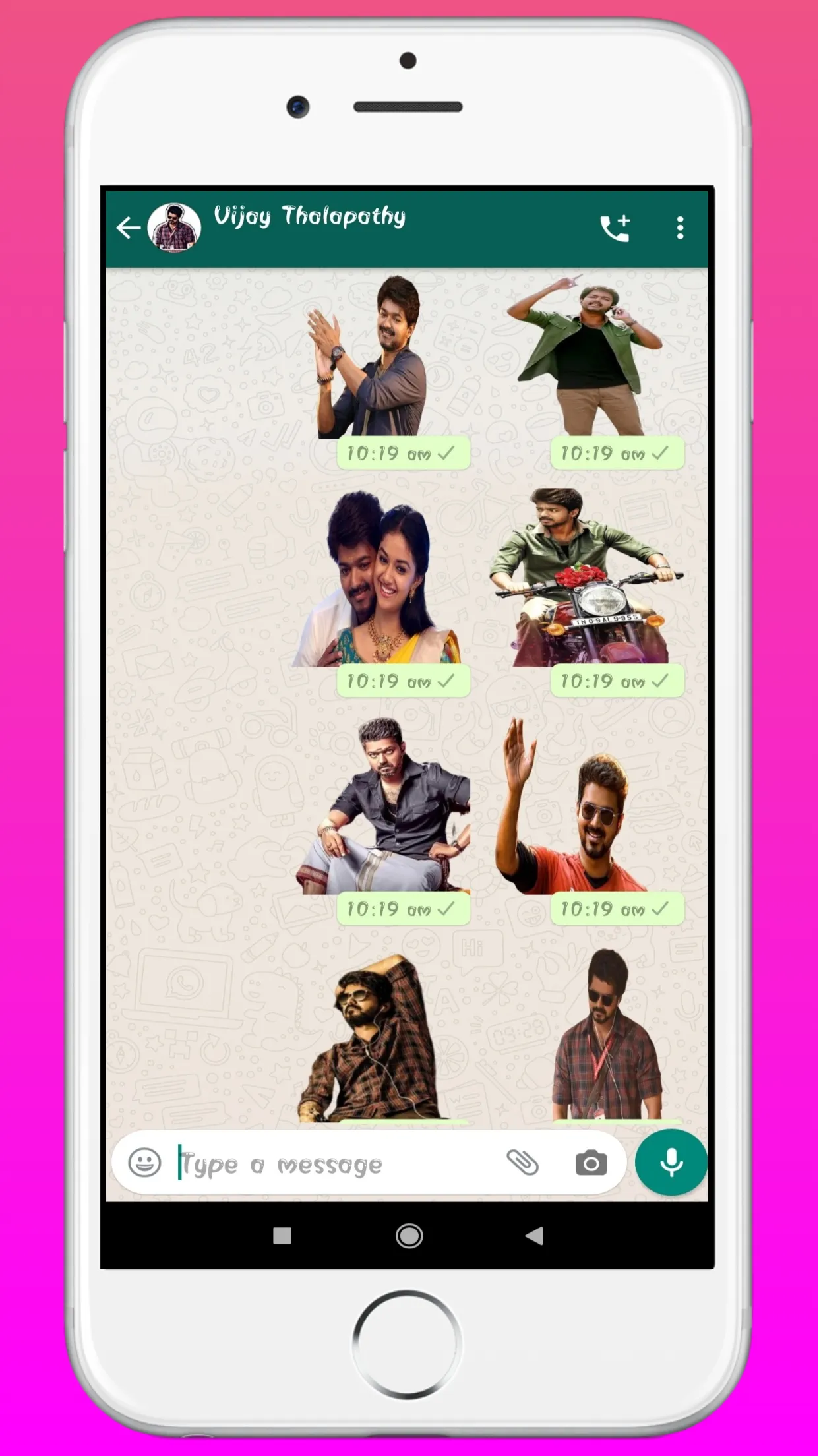 Vijay Thalapathy Stickers | Indus Appstore | Screenshot