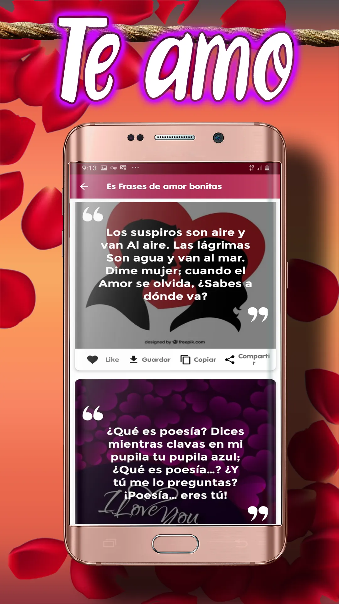 Love poems | Indus Appstore | Screenshot