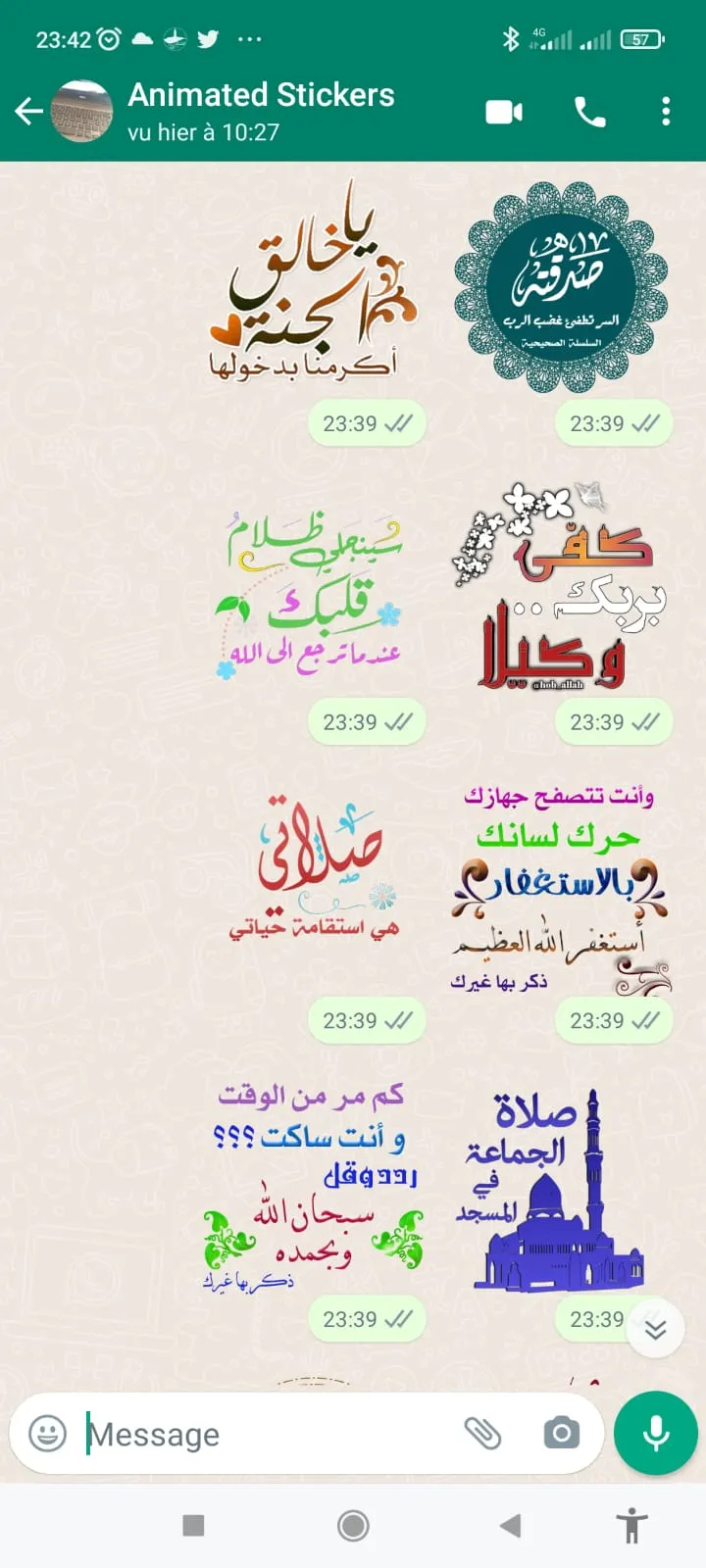 Islamic Stickers-WASticker | Indus Appstore | Screenshot