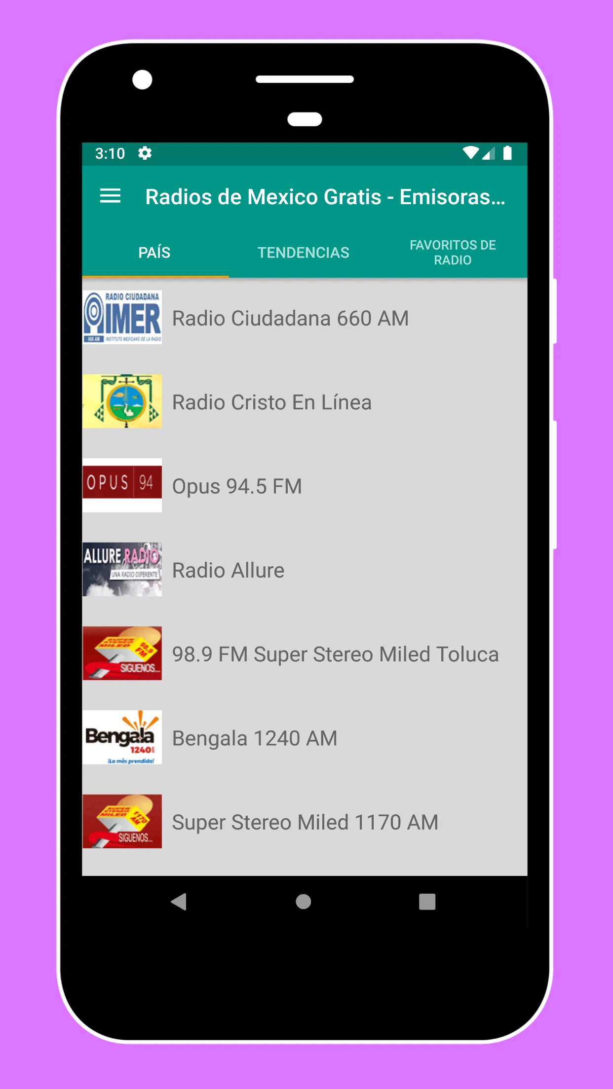 Radio Mexico FM - Radio Online | Indus Appstore | Screenshot