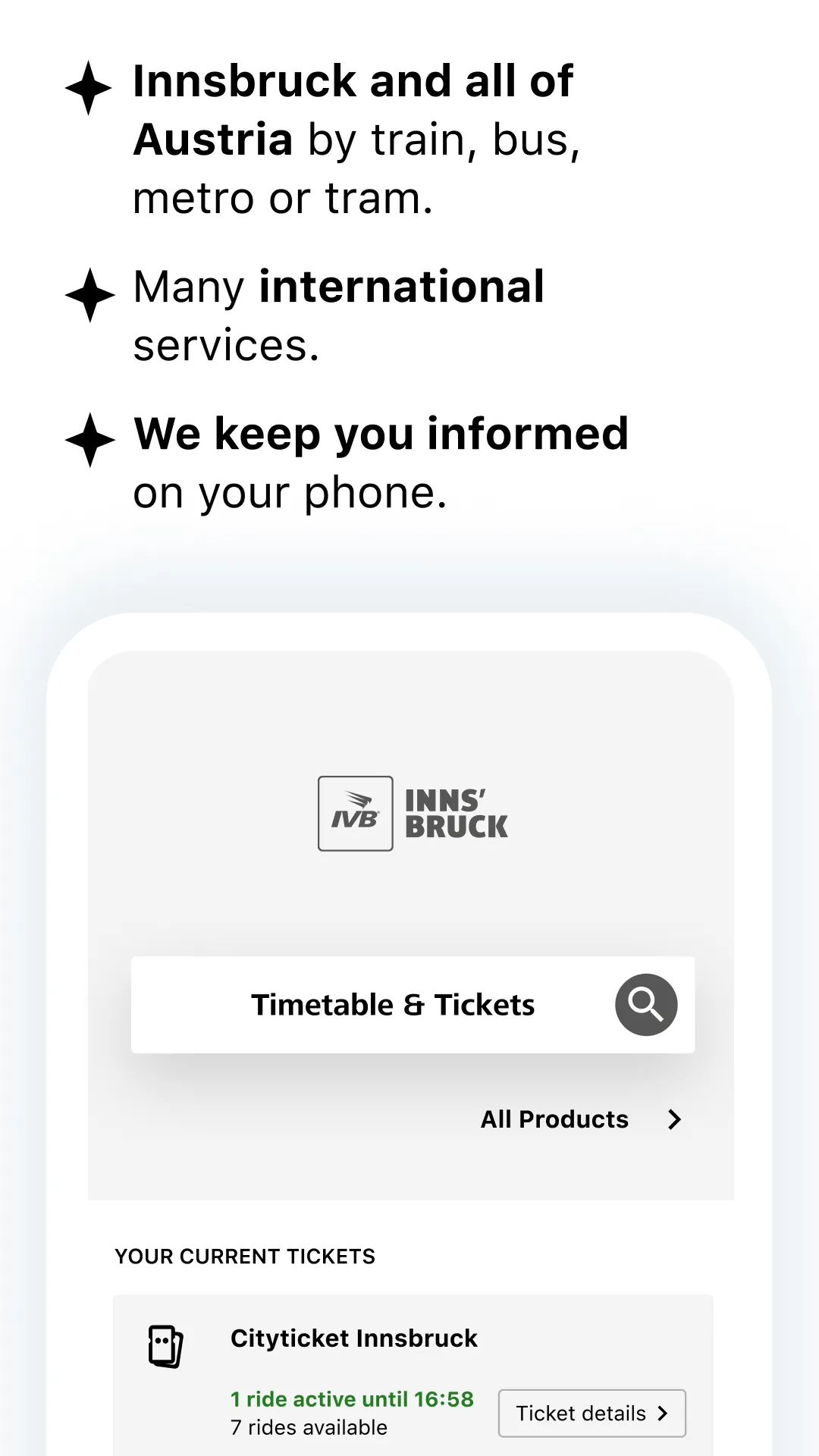 IVB Tickets | Indus Appstore | Screenshot