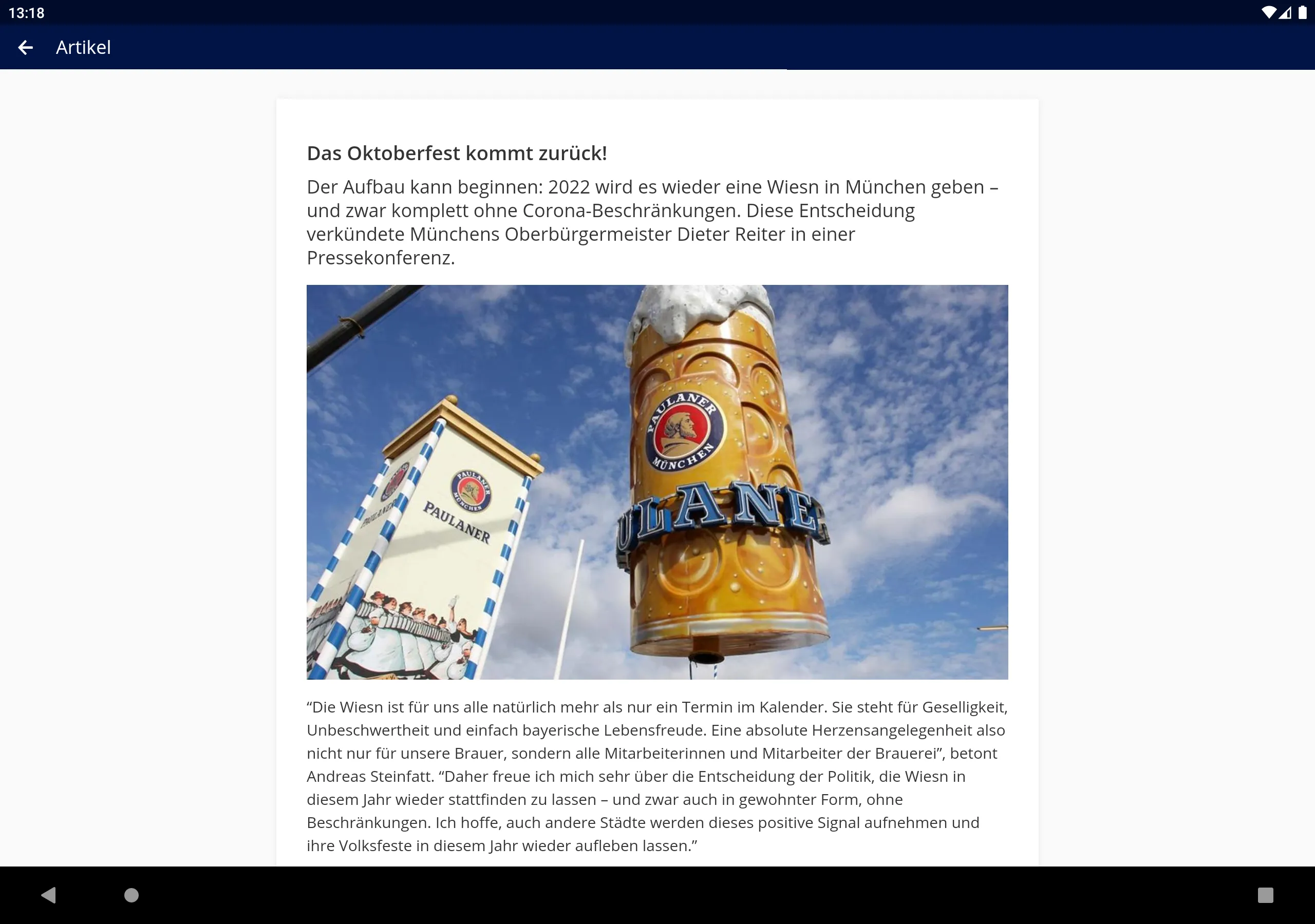 ZapfApp Die Paulaner App | Indus Appstore | Screenshot