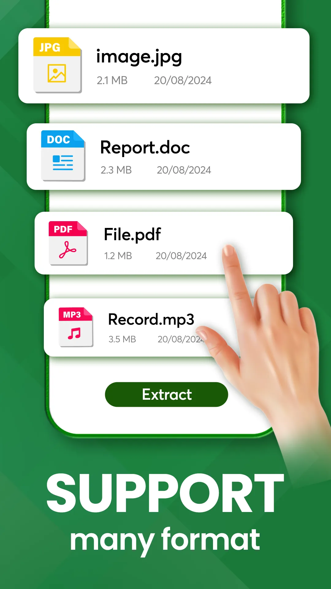Zip extractor, Unzip, UnRar | Indus Appstore | Screenshot