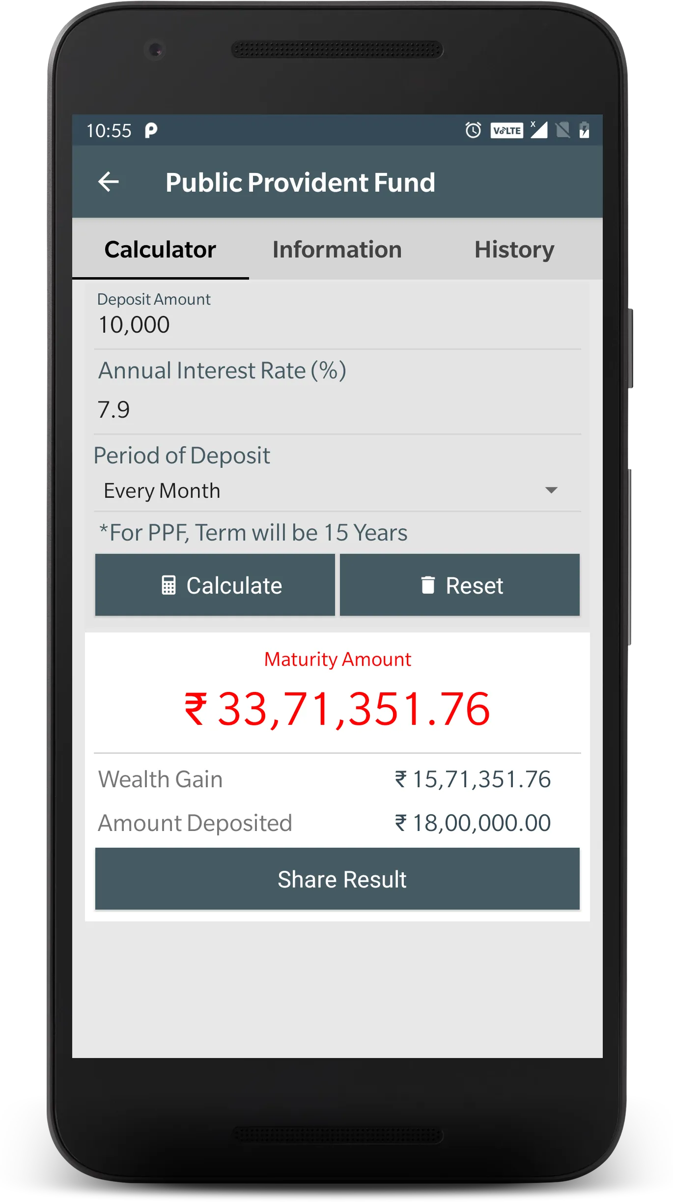 Financial Calculator | Indus Appstore | Screenshot