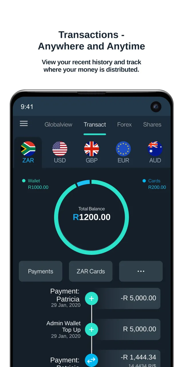 Shyft – Global Money App | Indus Appstore | Screenshot