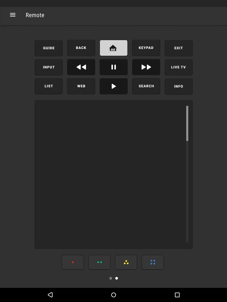 Remote for LG Smart TV | Indus Appstore | Screenshot