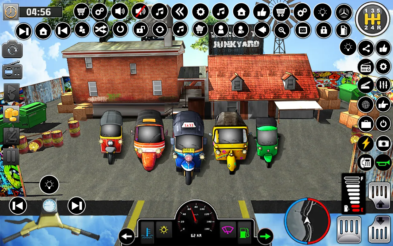 Bicycle Rickshaw Driving Games | Indus Appstore | Screenshot