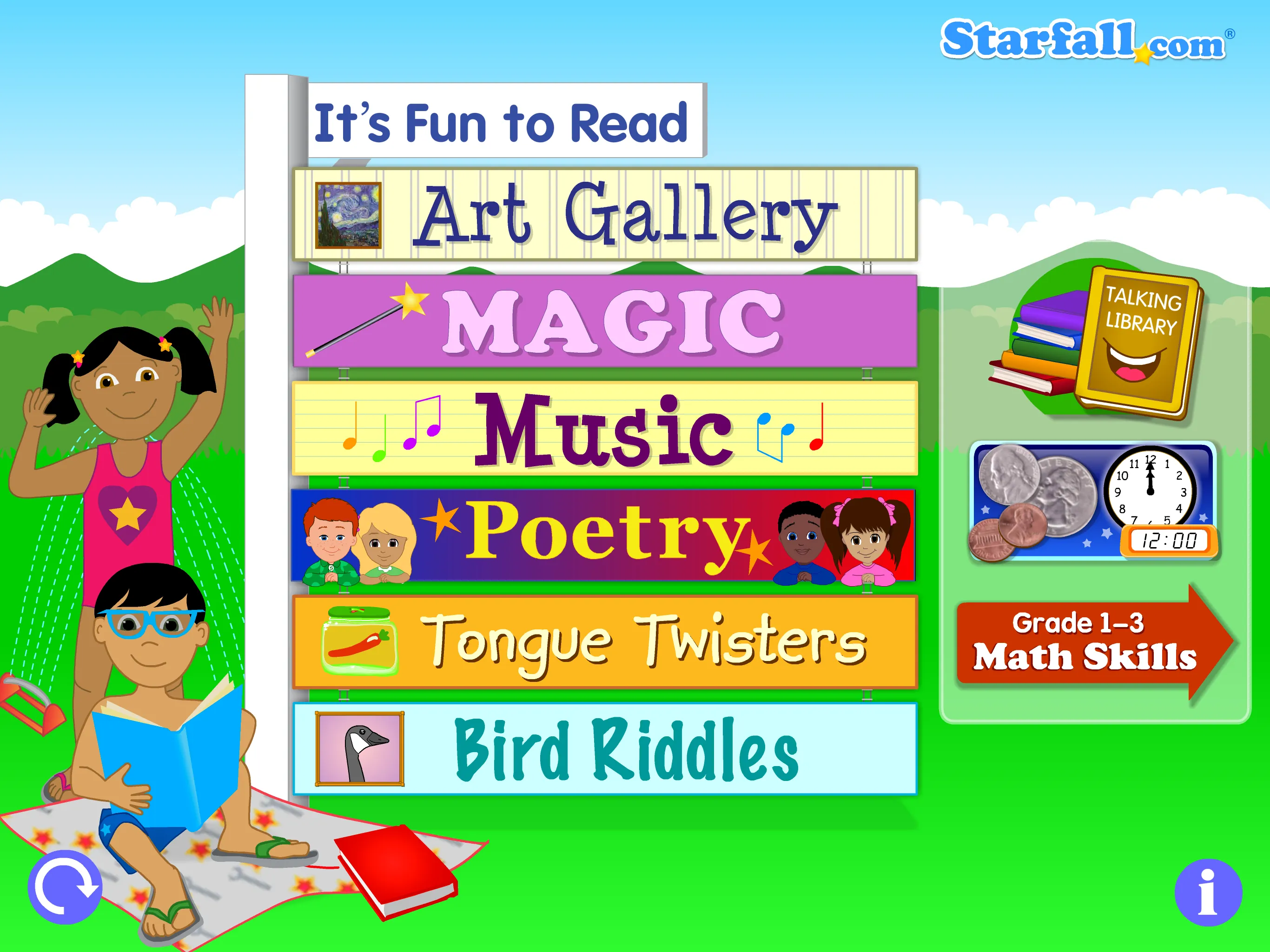 Starfall It's Fun to Read | Indus Appstore | Screenshot