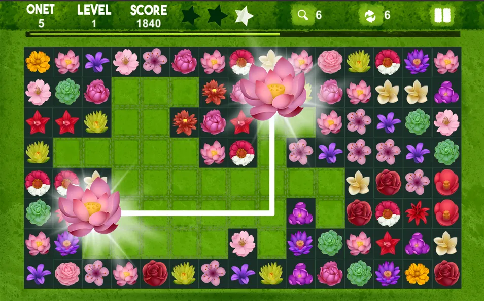 Onet Blossom - Flower Link | Indus Appstore | Screenshot