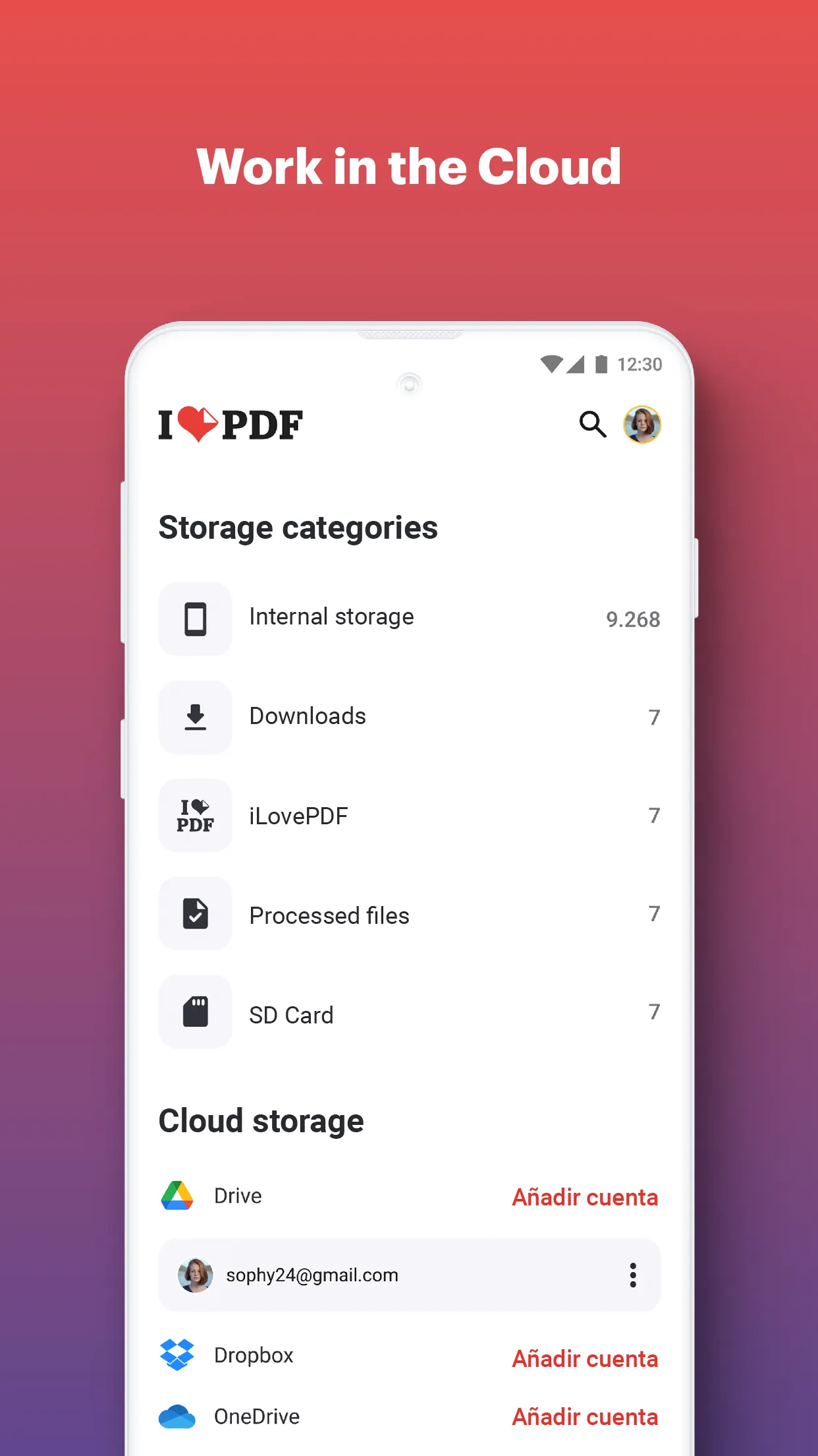 iLovePDF: PDF Editor & Scanner | Indus Appstore | Screenshot
