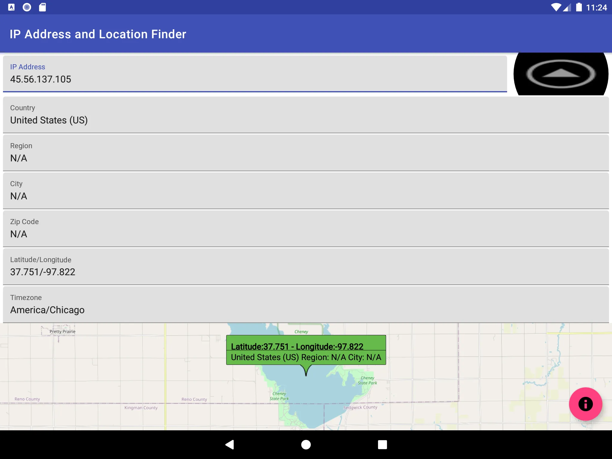 IP Address & Location Finder | Indus Appstore | Screenshot