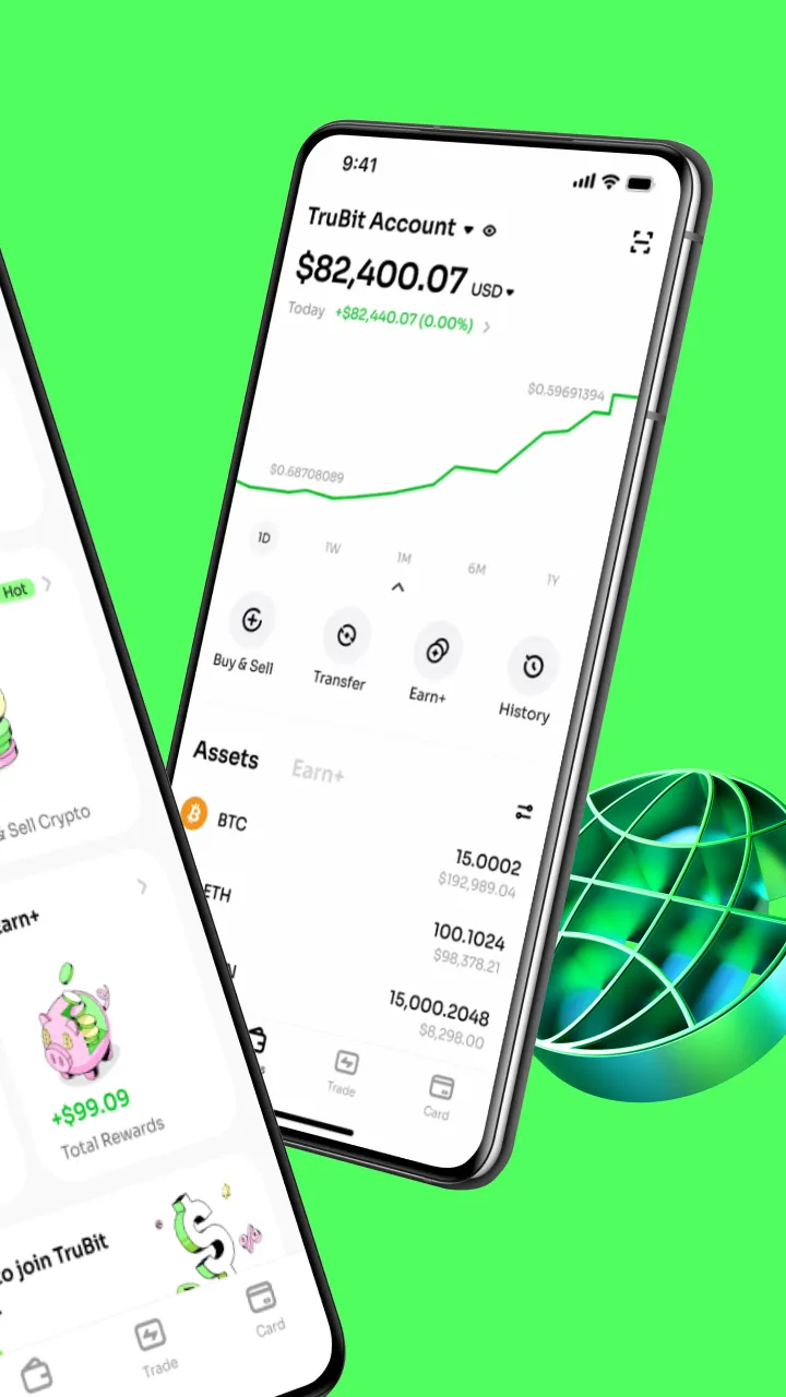 TruBit: Crypto Wallet | Indus Appstore | Screenshot