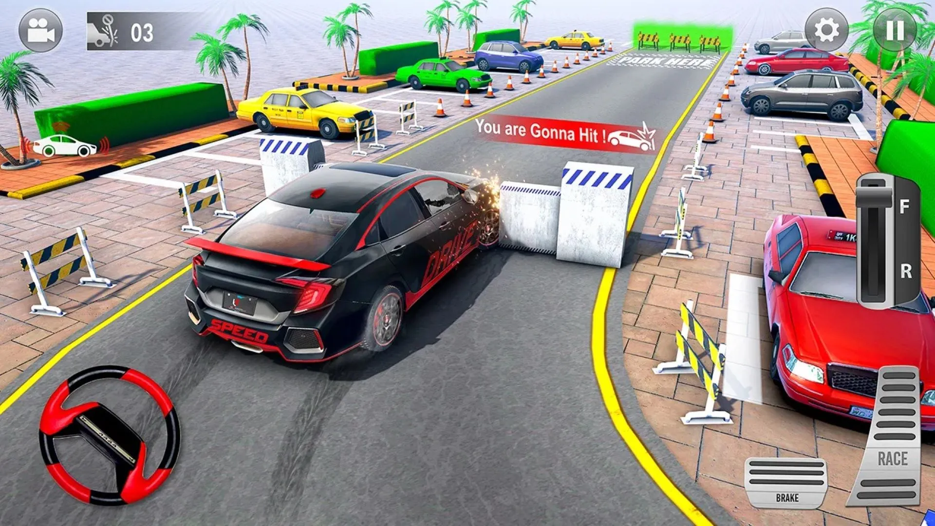 Car Parking 3D Sim - Car Game | Indus Appstore | Screenshot