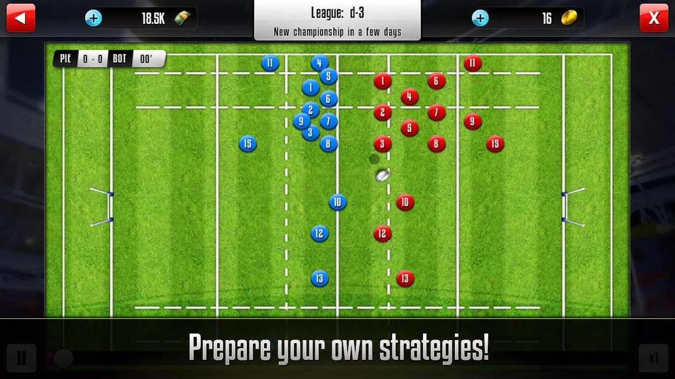 Rugby Manager | Indus Appstore | Screenshot