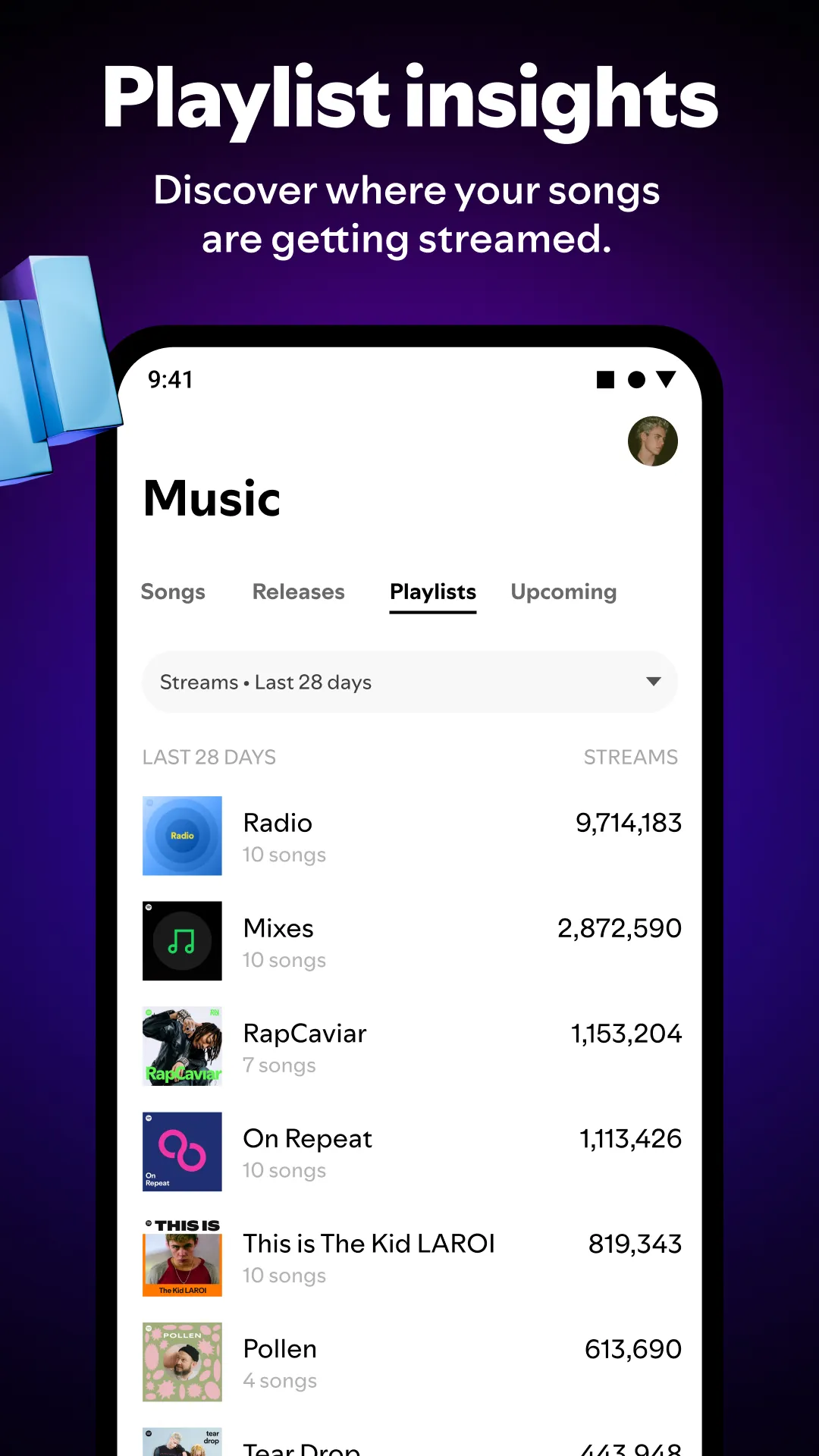 Spotify for Artists | Indus Appstore | Screenshot