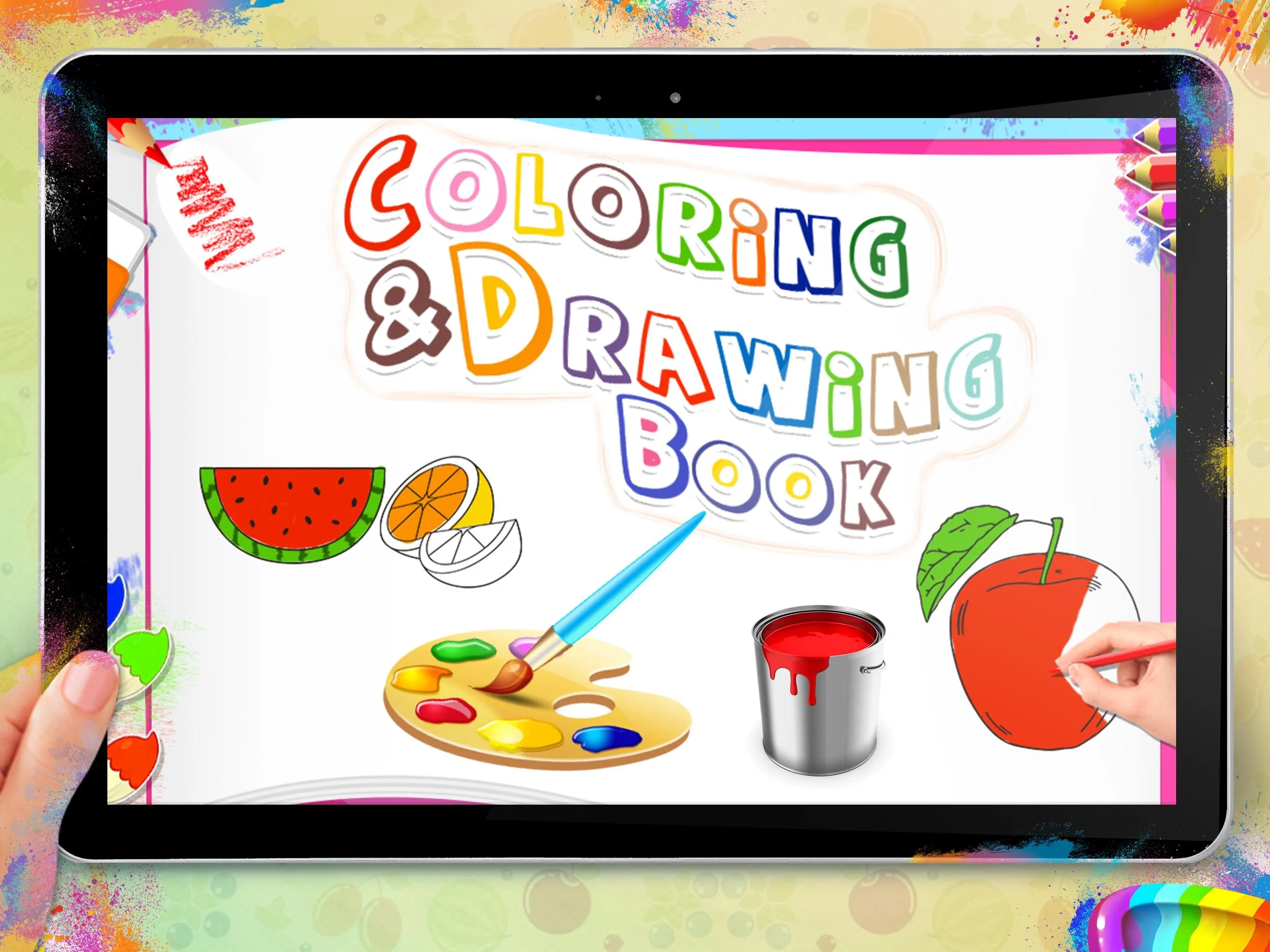 Drawing populer fruits for kid | Indus Appstore | Screenshot